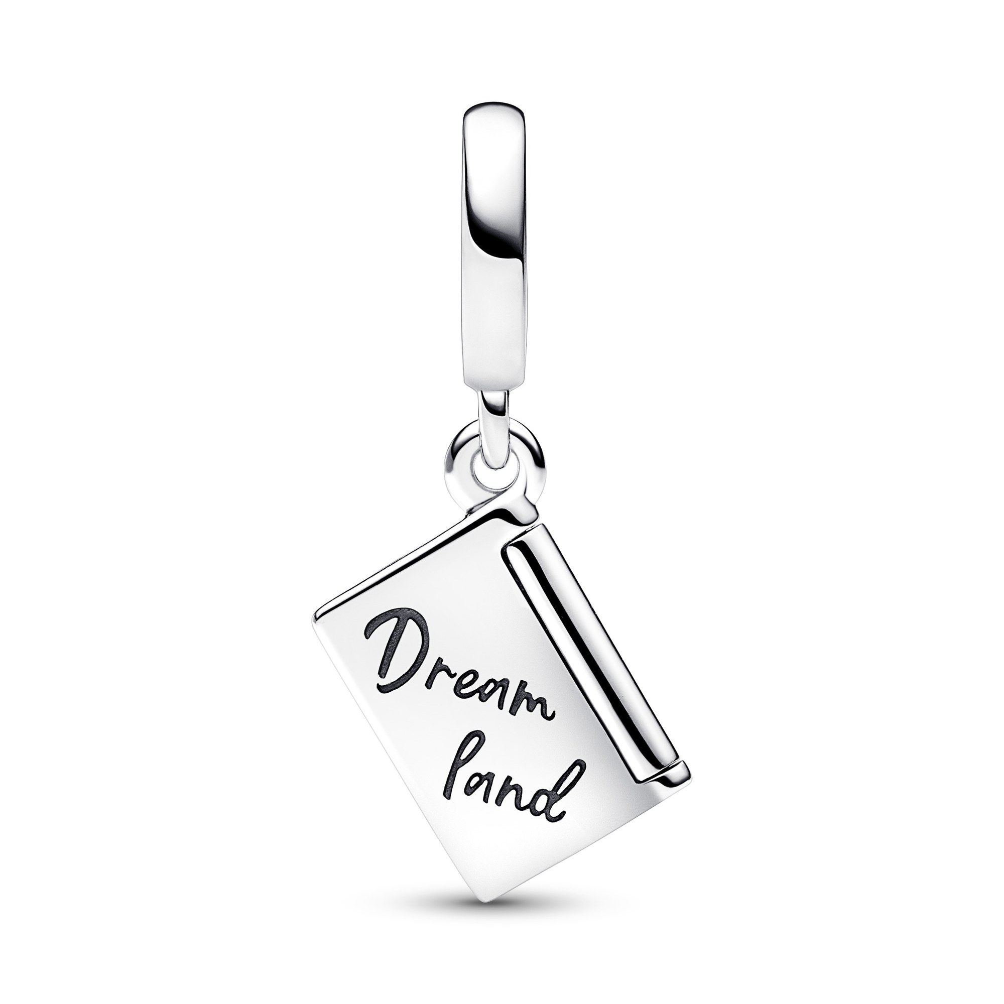 Pandora Aufklappbarer Reisepass Charm-Anhänger - Sterling Silber Ansicht 2 – Ansicht 2