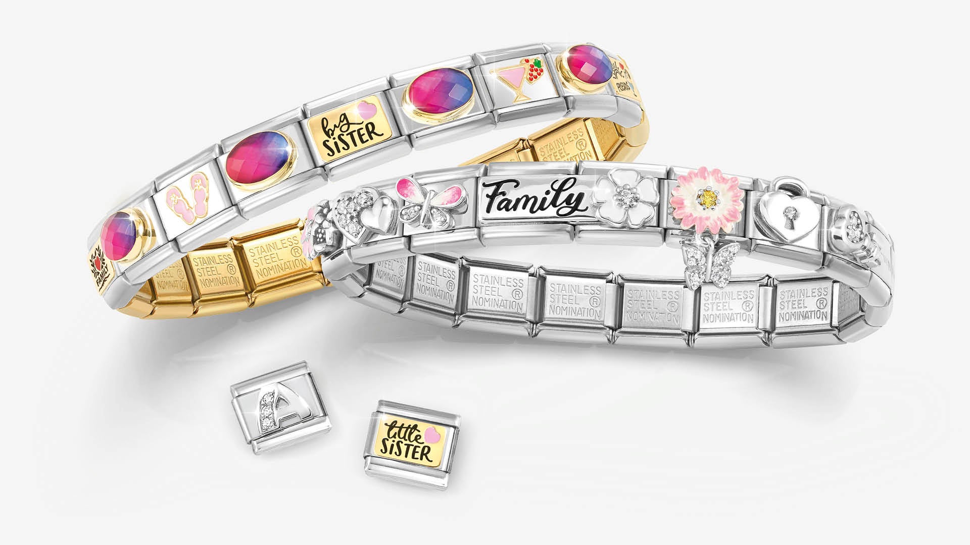 Composable Charm Link Ich liebe dich in Roségold Composable Charm Link Ich liebe dich in Roségold