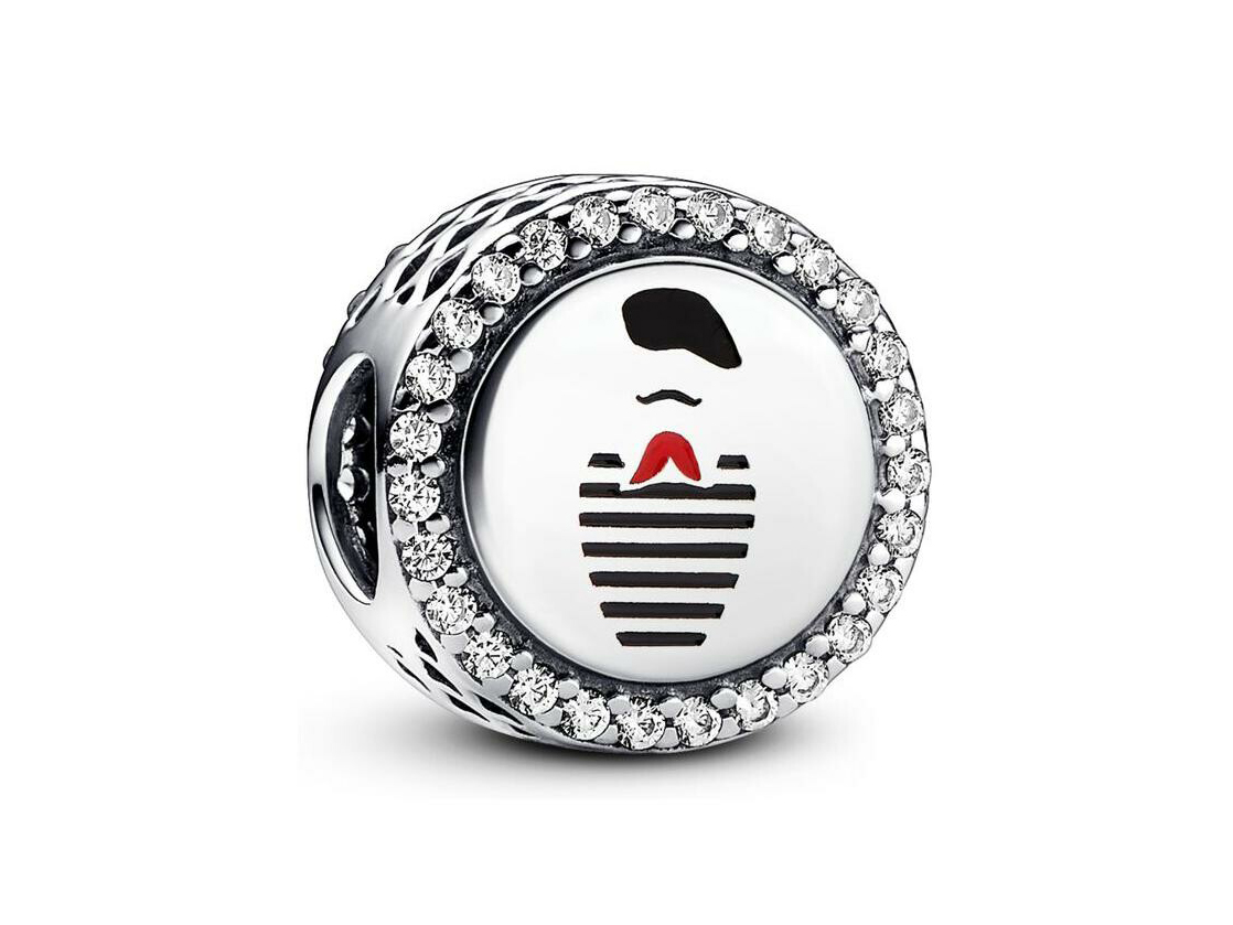 Pandora 792016CZ_E044 Charm Pavé - Franzose - Sterling Silber - Zirkonia - 792016