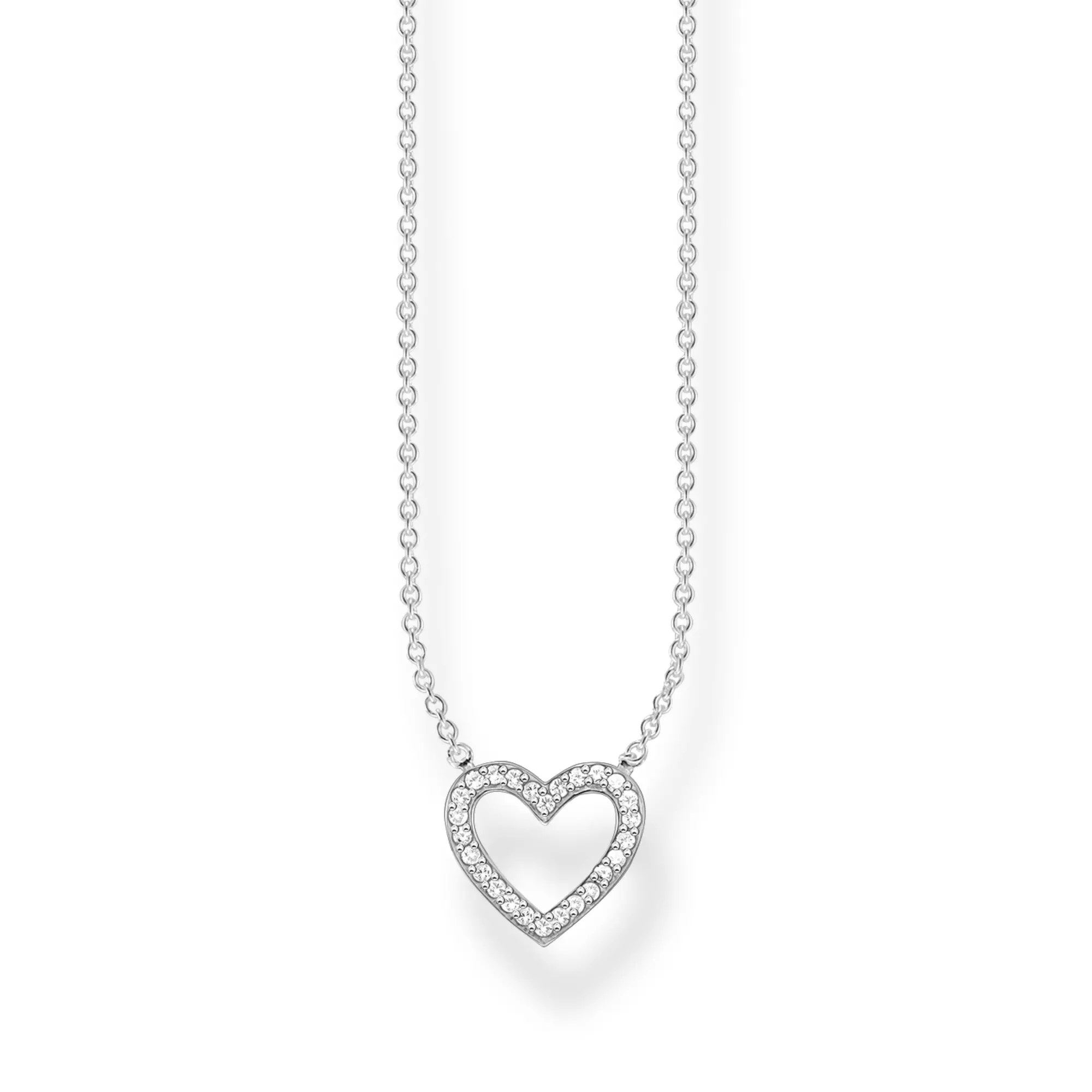 Thomas Sabo Collier - Zirkonia - 45 cm - Silber