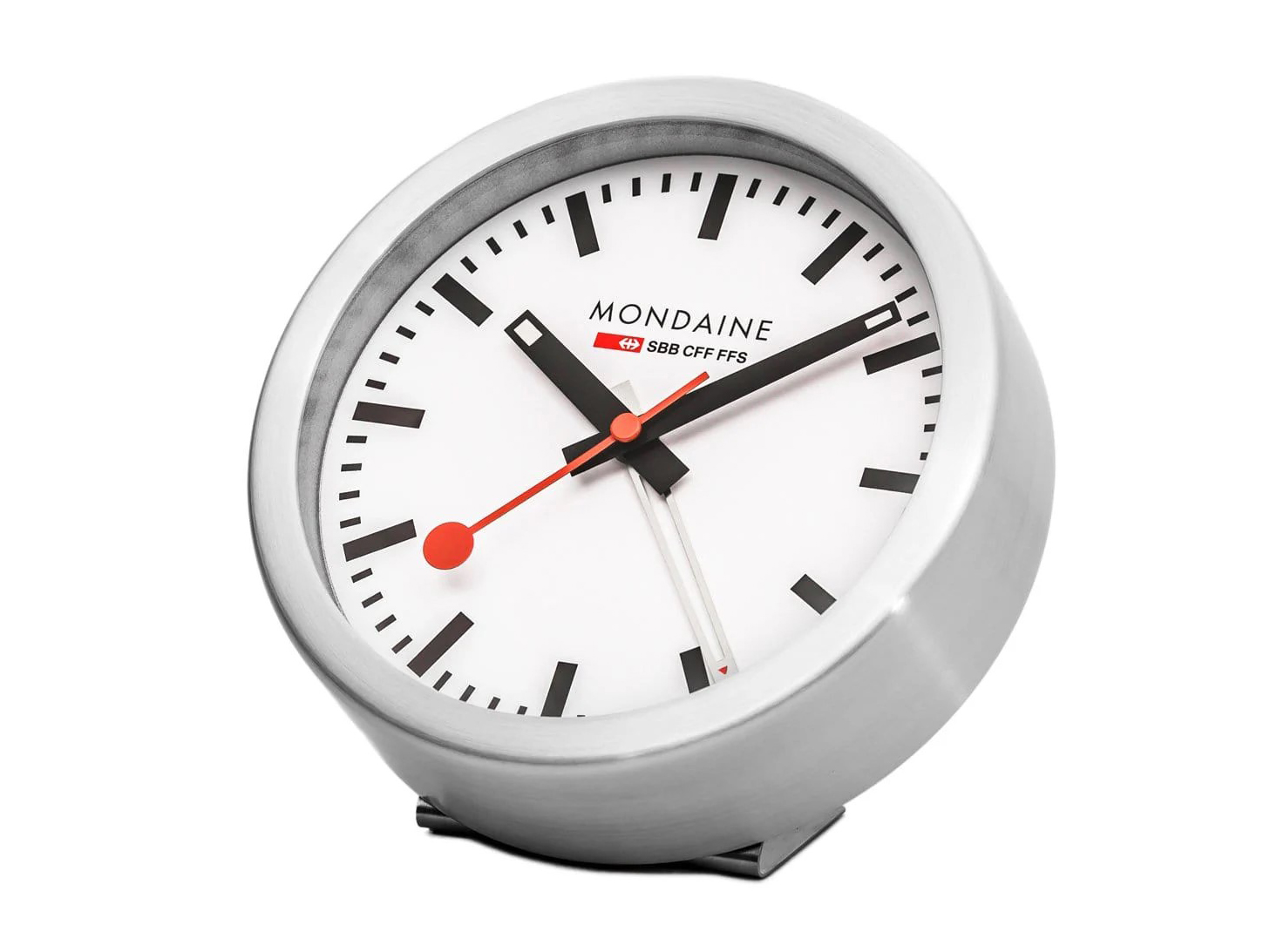 Mondaine Wecker A997.MCAL.16SBB.1 12,5 cm - Alluminium
