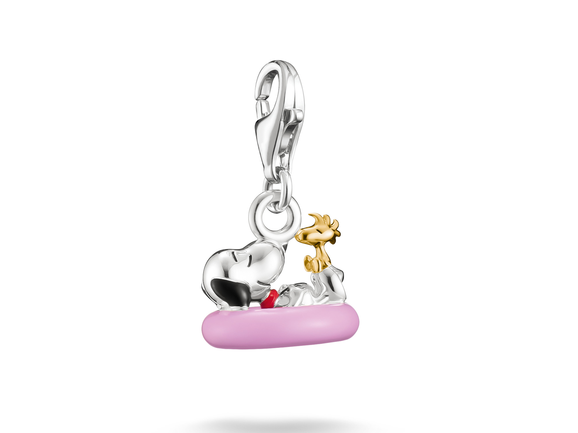Thomas Sabo Peanuts 2244-427-7 Snoopy Woodstock Badering - Charm-Anhänger