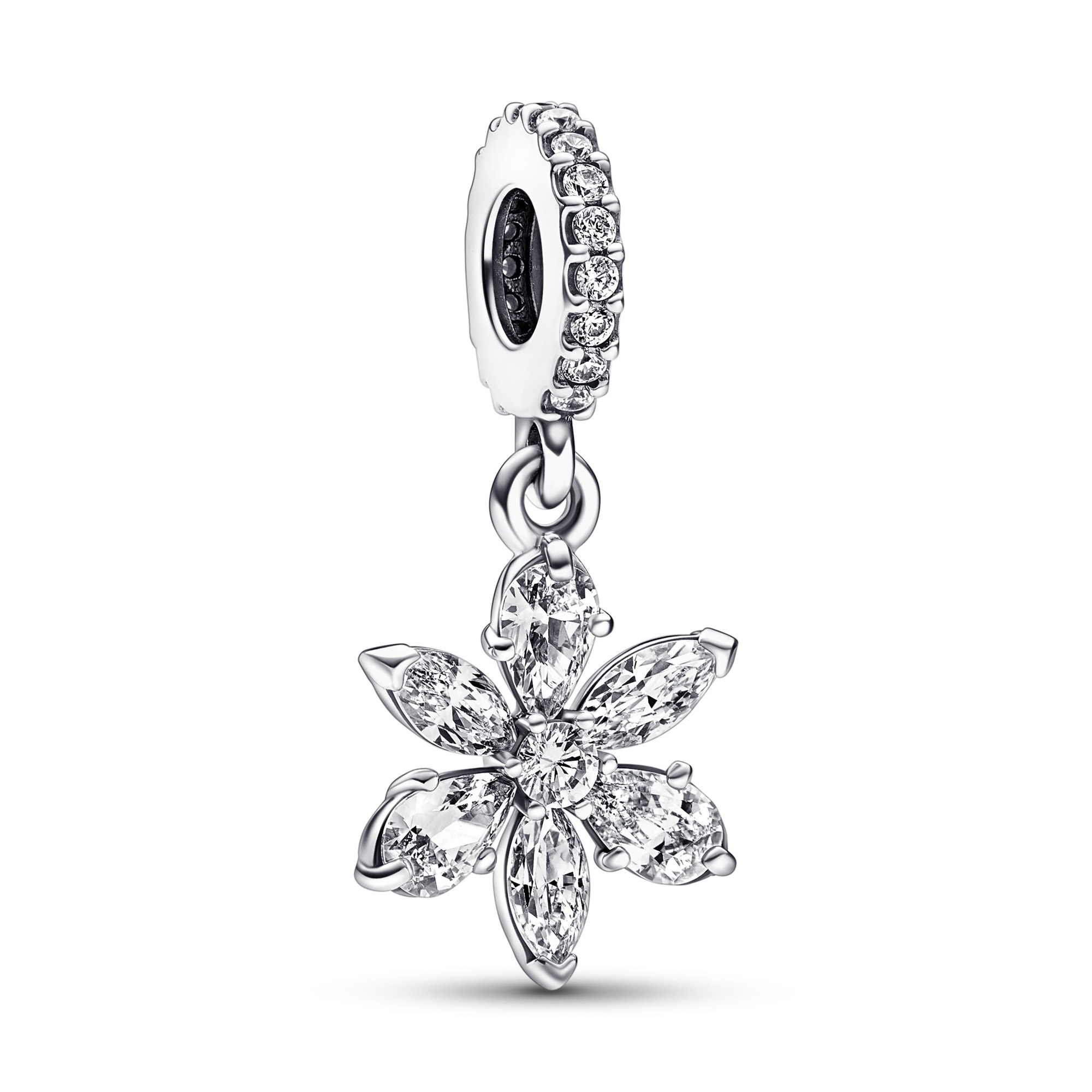 Pandora charm - Sterling Silber - Zirkonia - Klar