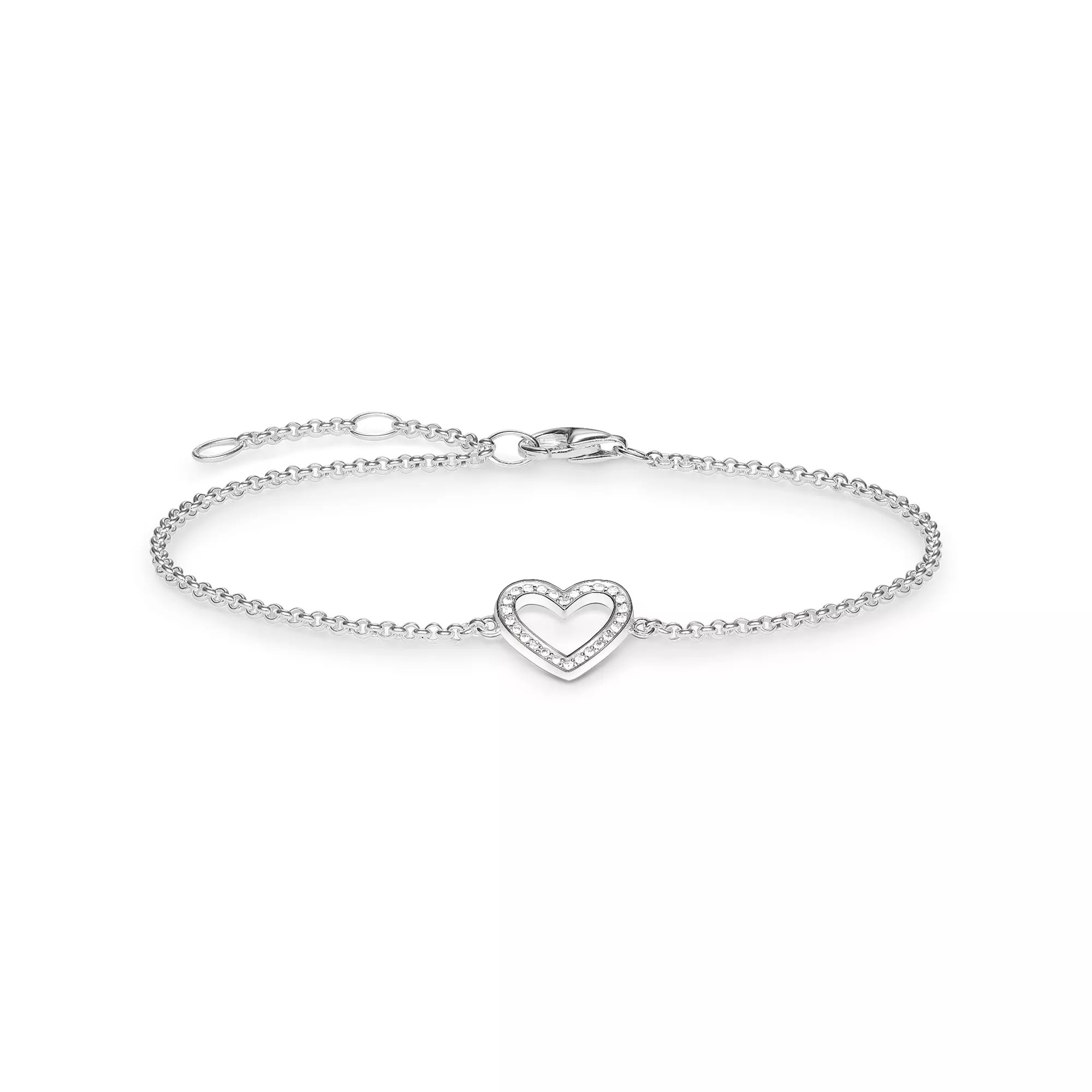 Thomas Sabo Armband – Silber – Zirkonia – 19,5 cm