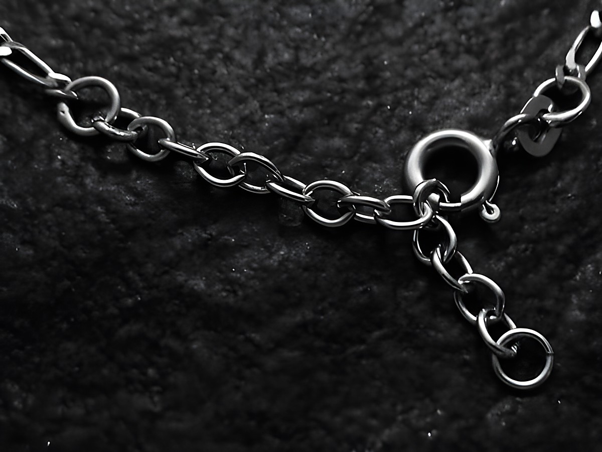 Verlängerungskette 3,5 cm aus 925 Sterling Silber, Hersteller Juwelier Harnisch, mit feinen Gliedern und praktischem Karabinerverschluss, ideal zur Anpassung von Schmuckstücken.