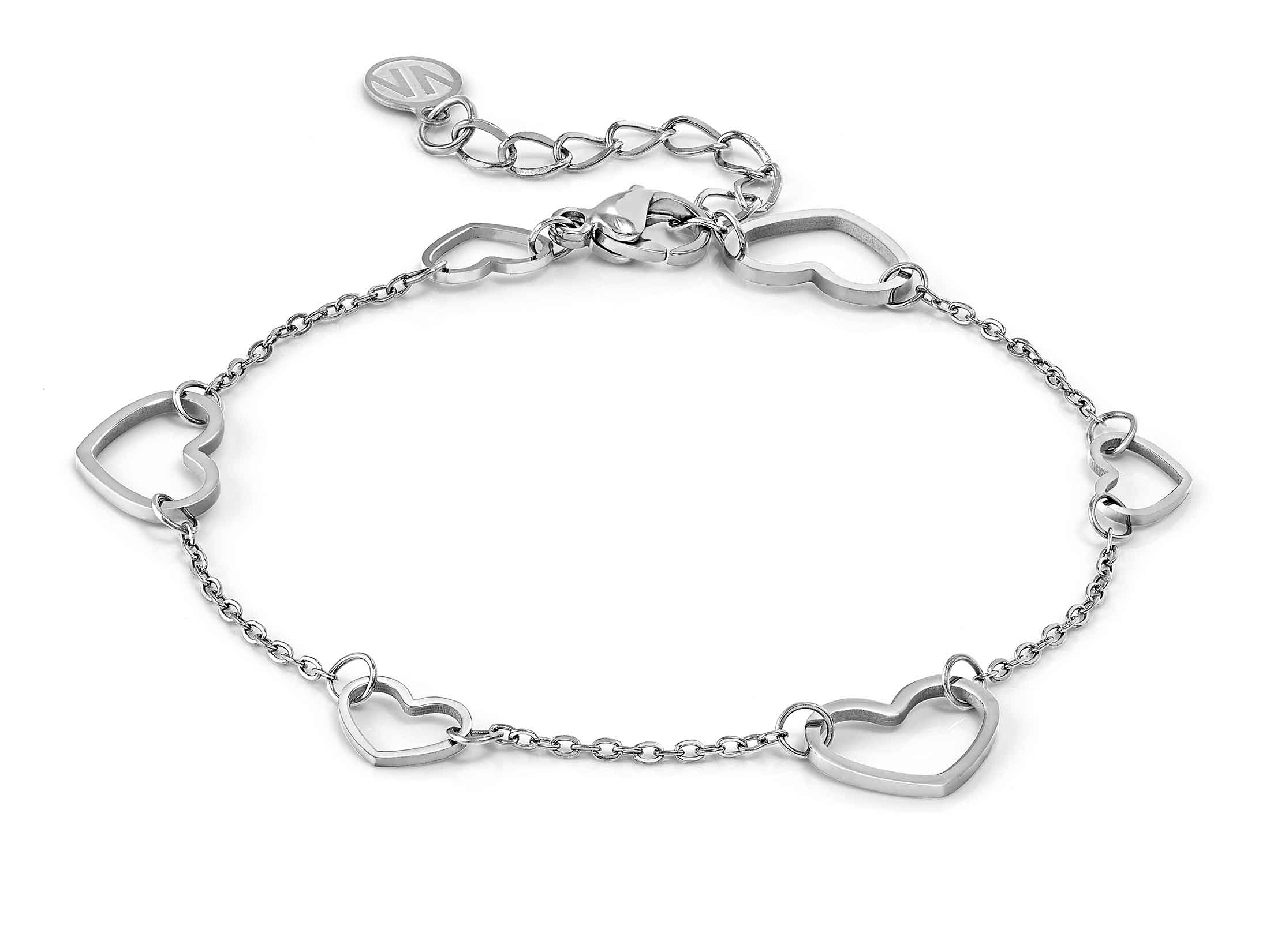 Nomination 134400 04 - RITMATIKA Armband aus - Schmucksymbolen - Herz - poliert