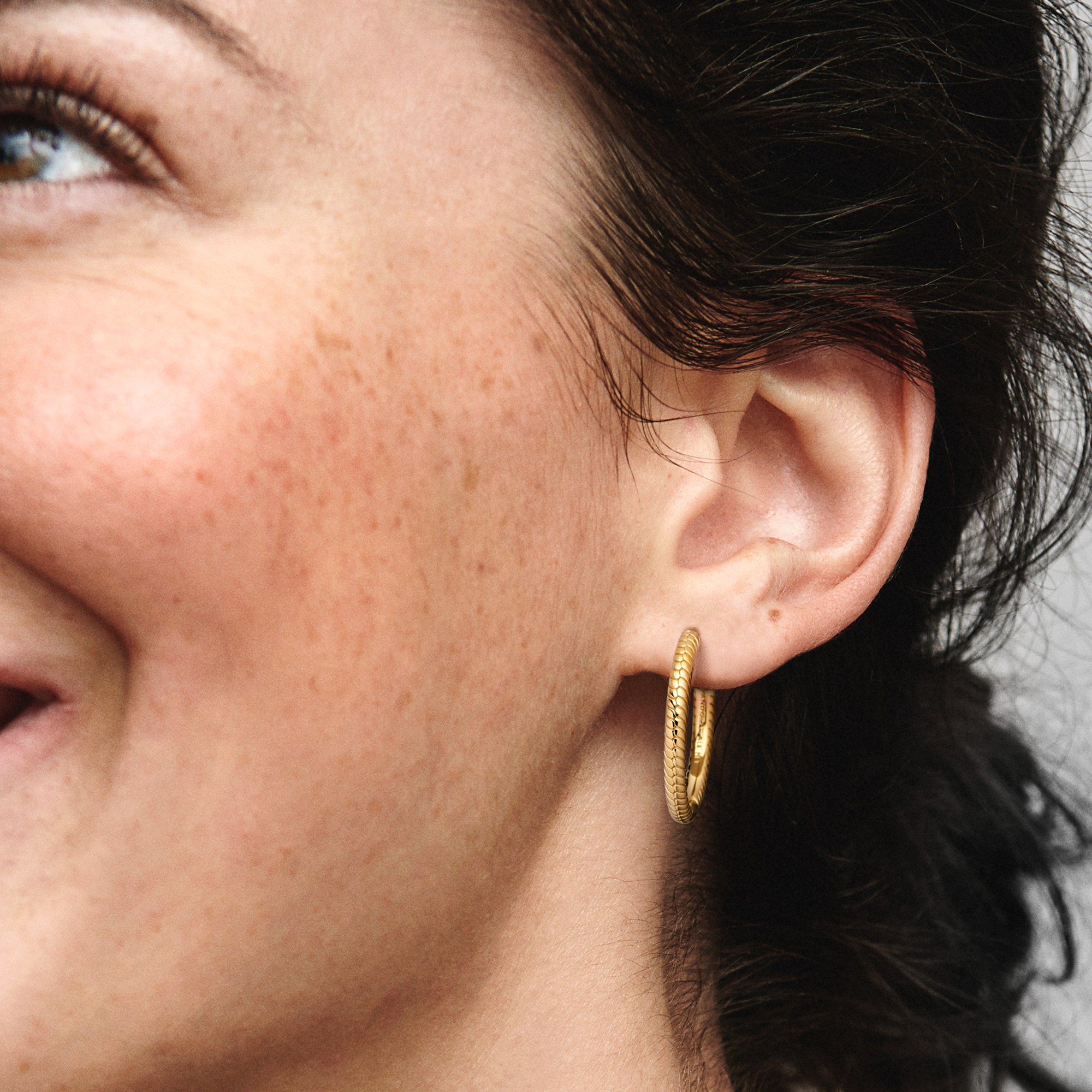 Pandora Moments Charm-Ohrringe - Gelbgold Vergoldung – Ansicht 5
