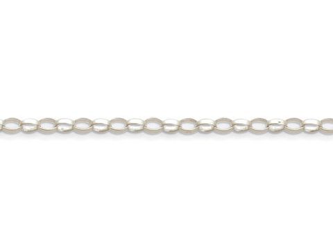 Weitankerkette von Thomas Sabo im Charm Club Stil, silberfarben, 80 cm lang, ideal für Charms und Anhänger, schlichtes Design für vielfältige Variationen.
