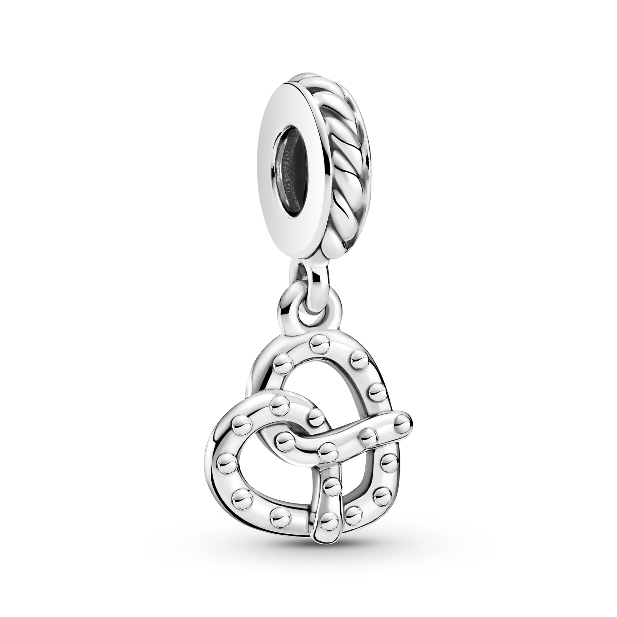 Pandora Silber Brezel Charm