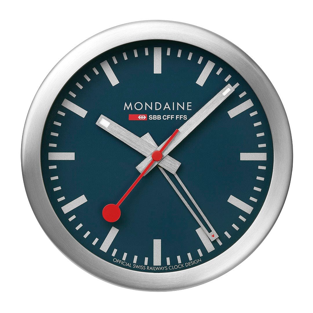 Mondaine Wecker Ozean Blau - Clocks - 12,5 cm – Ansicht 2