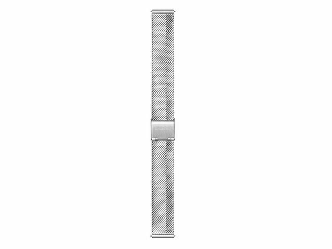 Metallarmband FMM.8916.STEM.4.K von Mondaine aus Milanaise Edelstahl in silberner Farbe, 16 mm breit, ideal als Ersatz für verschiedenste Uhrenmodelle.