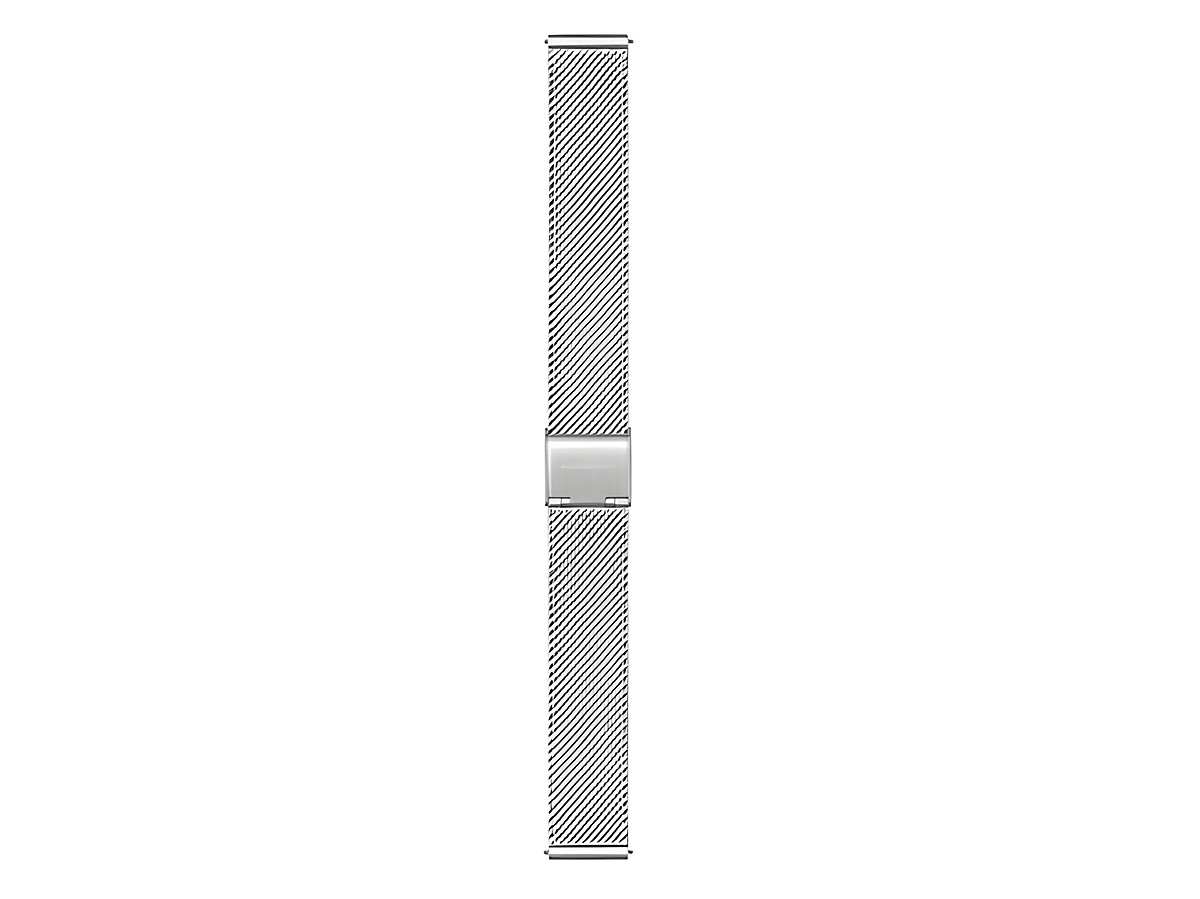 Metallarmband FMM.8916.STEM.4.K von Mondaine aus Milanaise Edelstahl in silberner Farbe, 16 mm breit, ideal als Ersatz für verschiedenste Uhrenmodelle.