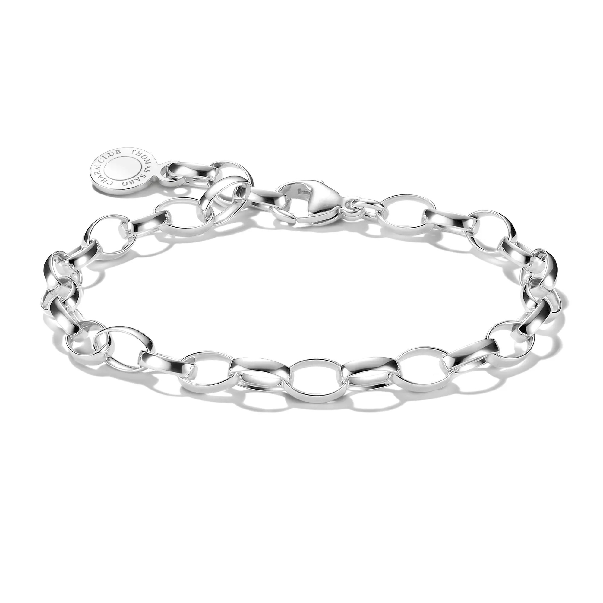Thomas Sabo versilbert - Charm-Armband - Feinsilber plattiert - 17 cm