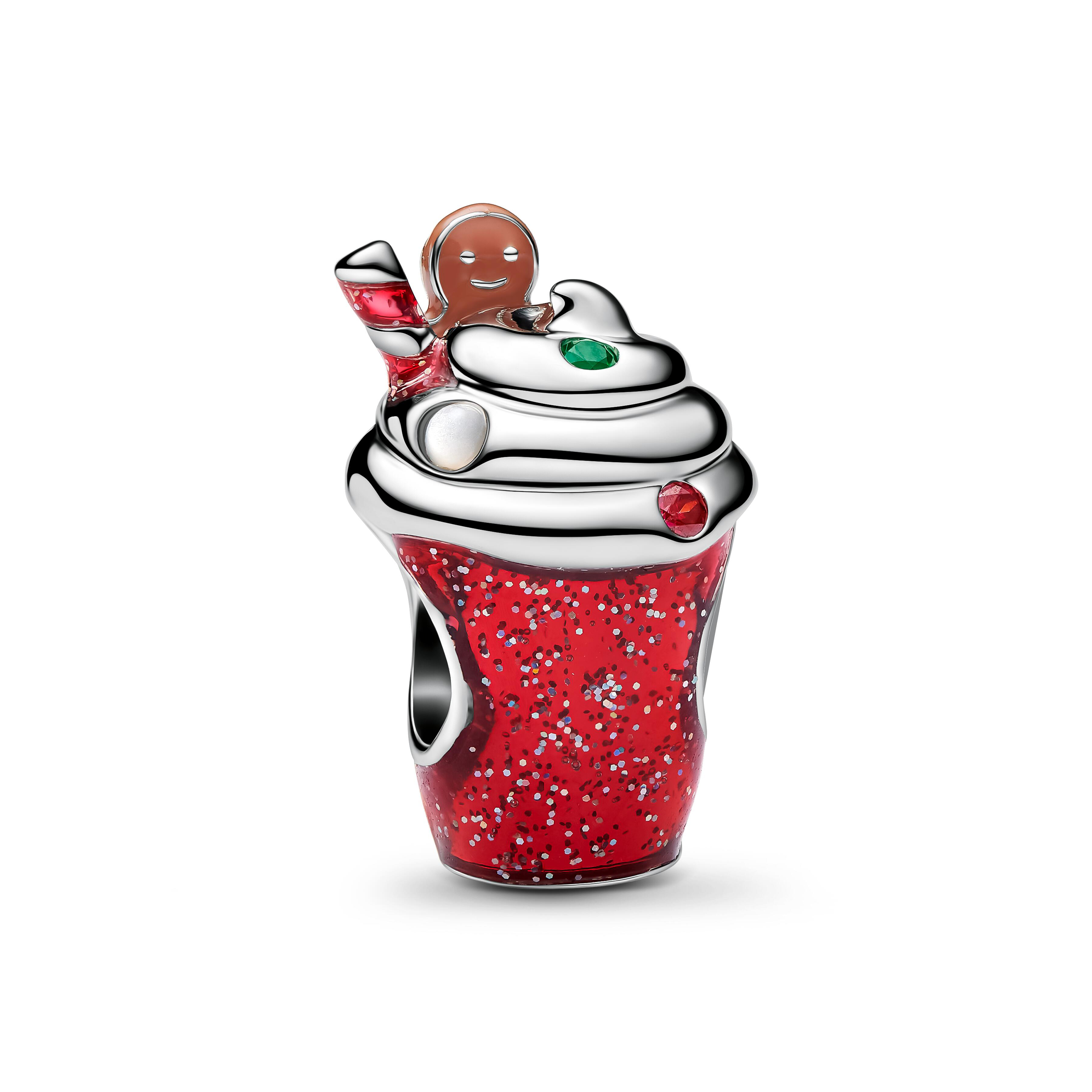 Pandora Moments - Charm Lebkuchen-Getränk - Sterling Silber - 795062C01