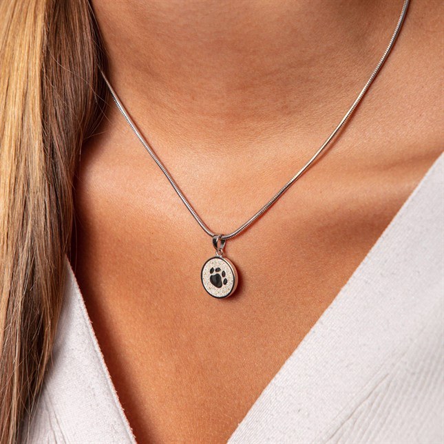 DUR Anhänger Lucky Dog Strandsand - Sterling Silber - Strandsand – Ansicht 2