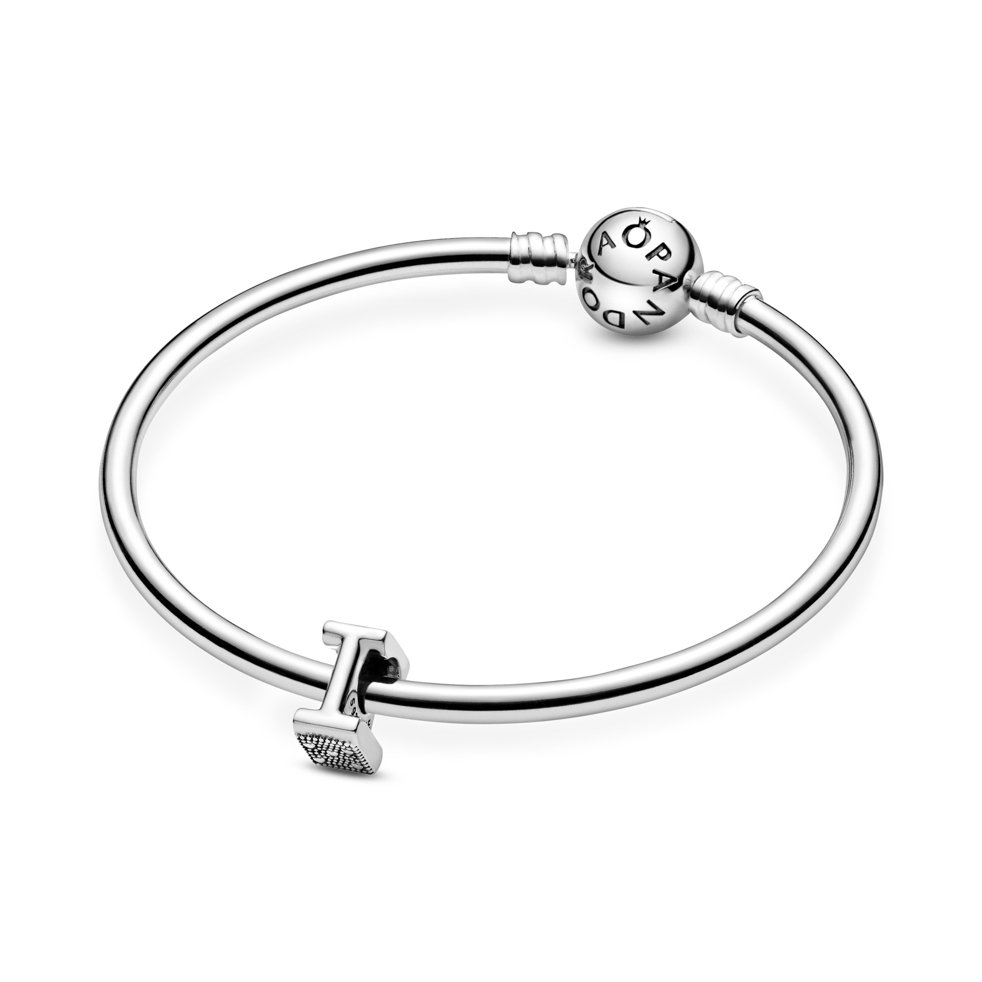 PANDORA Charm - Buchstabe I - Letter I - 925 Sterling Silber – Ansicht 5