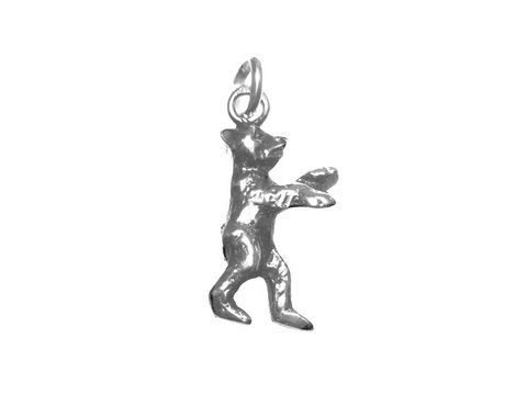 Bär 925 Sterling Silber Anhänger TEDDY von Juwelier Harnisch, niedliches Tierdesign, ideal als Schmuckstück oder Geschenk.