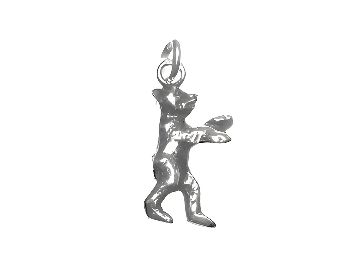Bär 925 Sterling Silber Anhänger TEDDY von Juwelier Harnisch, niedliches Tierdesign, ideal als Schmuckstück oder Geschenk.