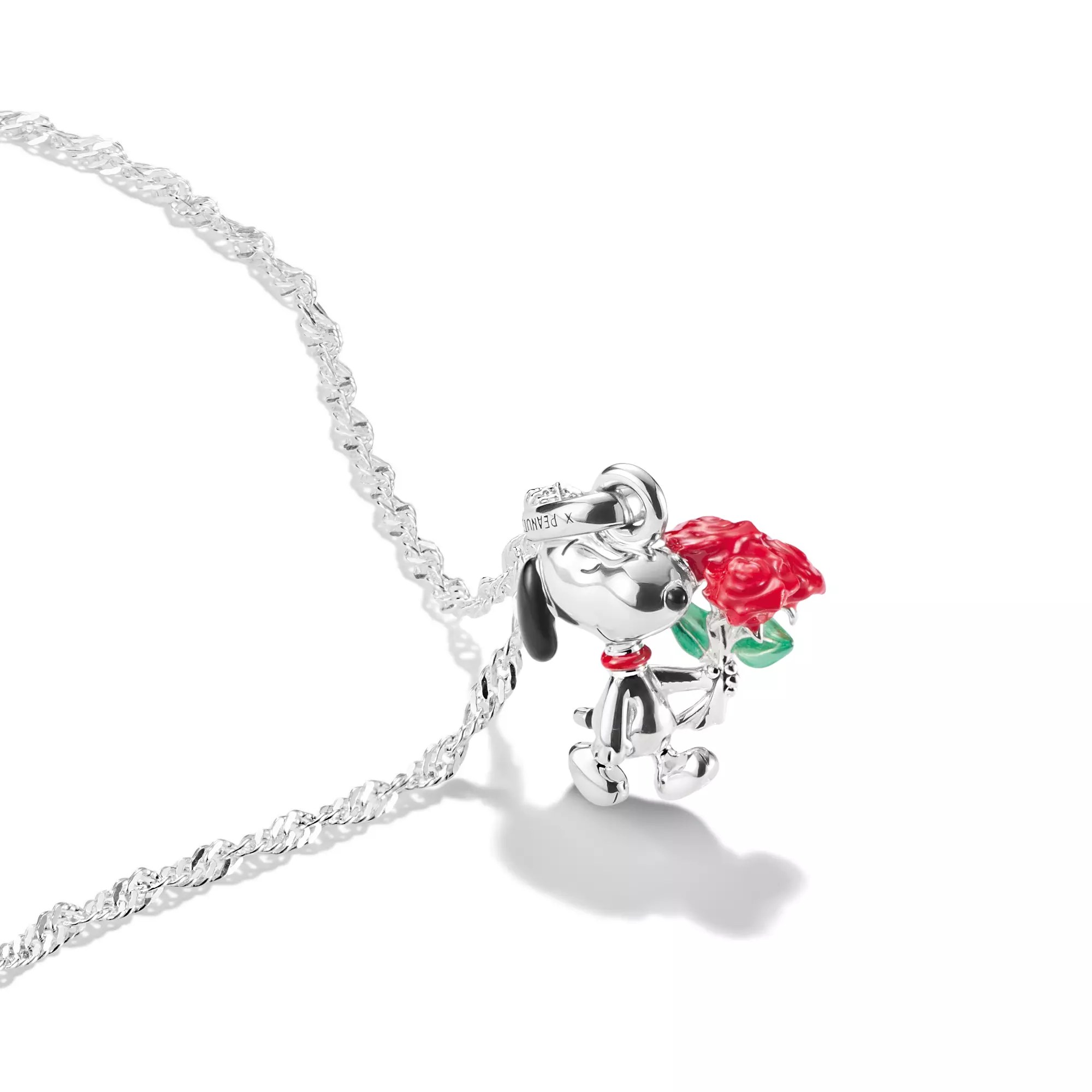 Thomas Sabo Peanuts Kette Snoopy mit Rosen - 40-45 cm – Ansicht 4