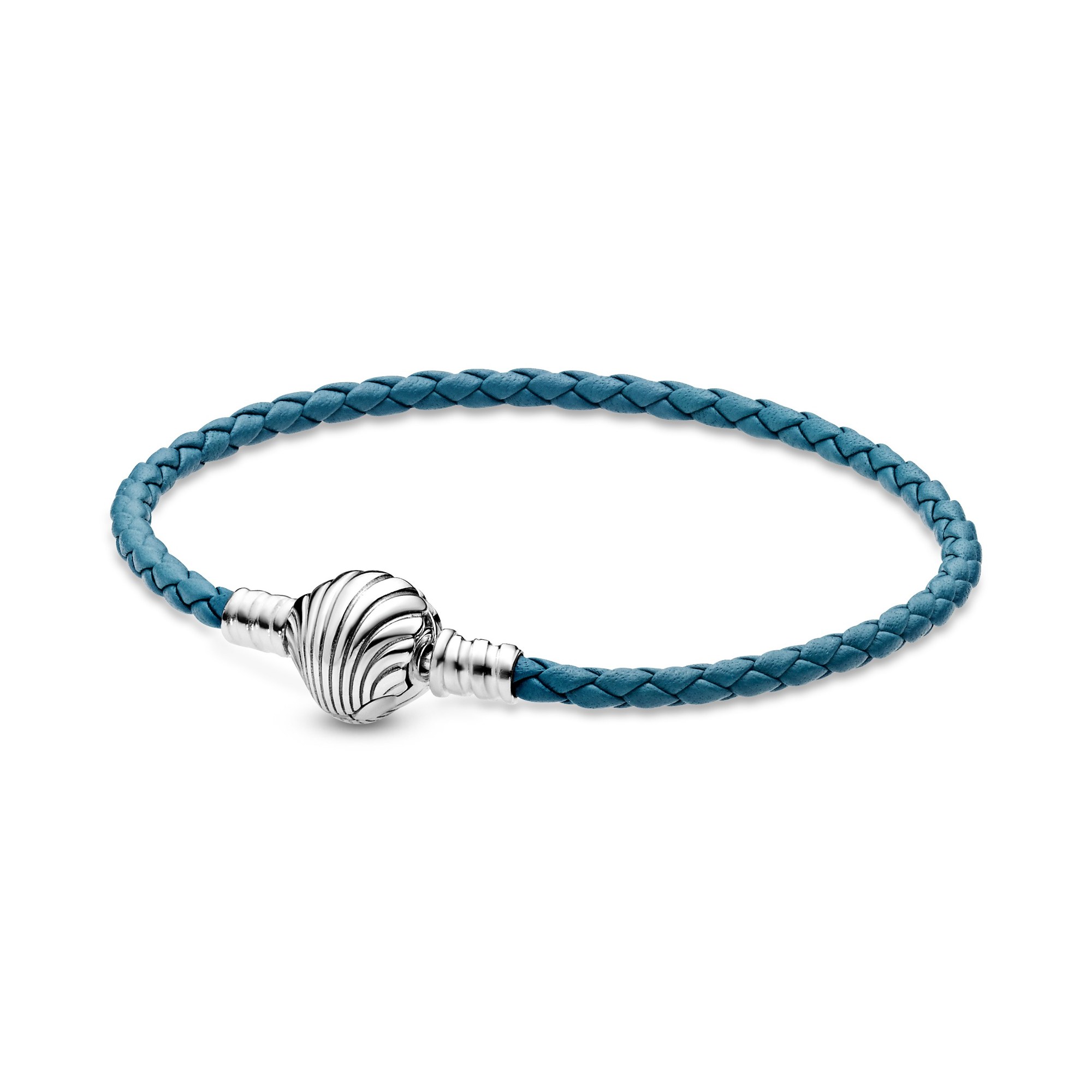 Pandora Armband mit Muschel Verschluss - Türkis 20,5 cm