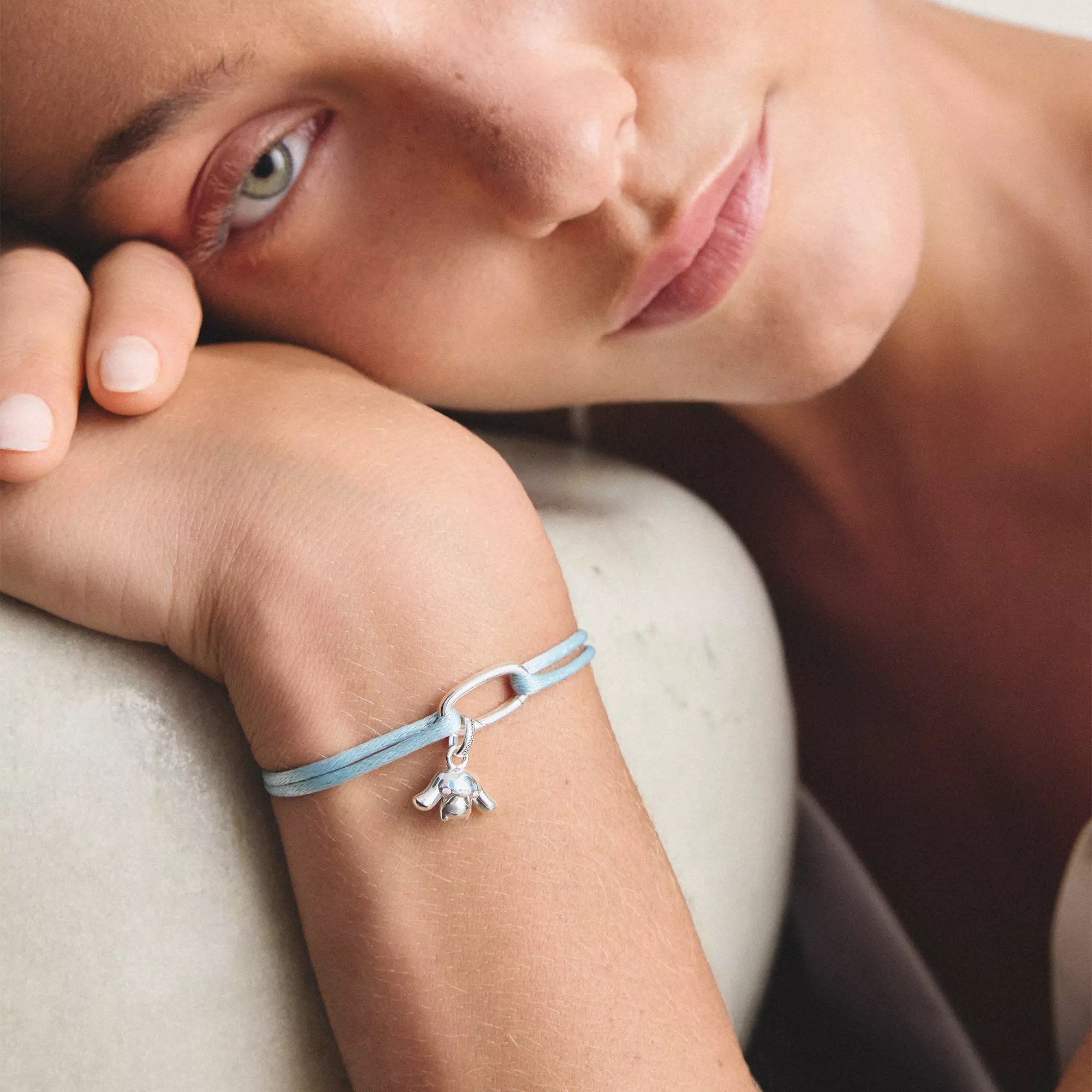 Thomas Sabo Connect - Charm Armband 14-24 cm - Sterling Silber - Türkis – Ansicht 5