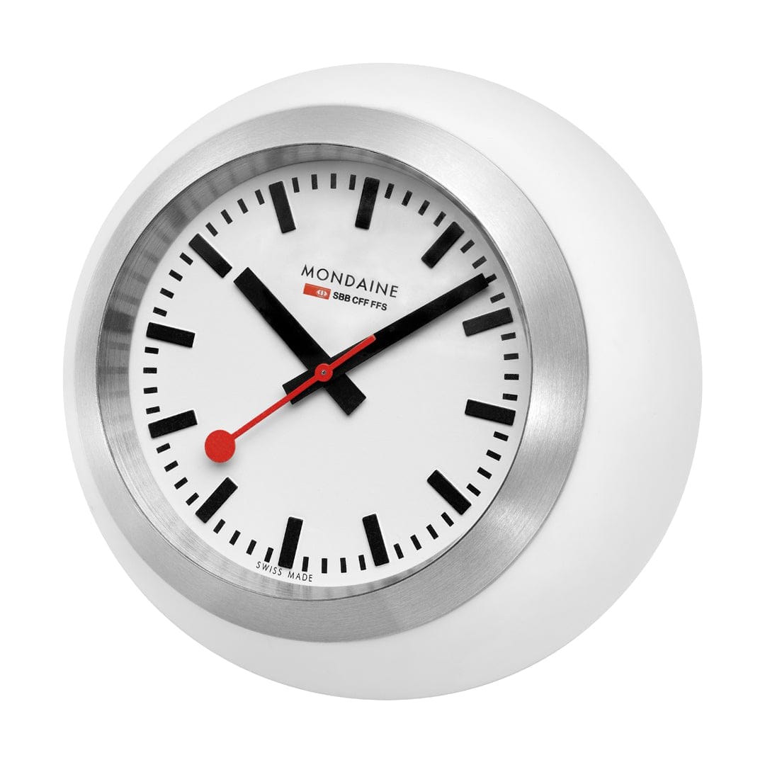 Mondaine Tischuhr Weiß - Clocks - 6 cm – Ansicht 3