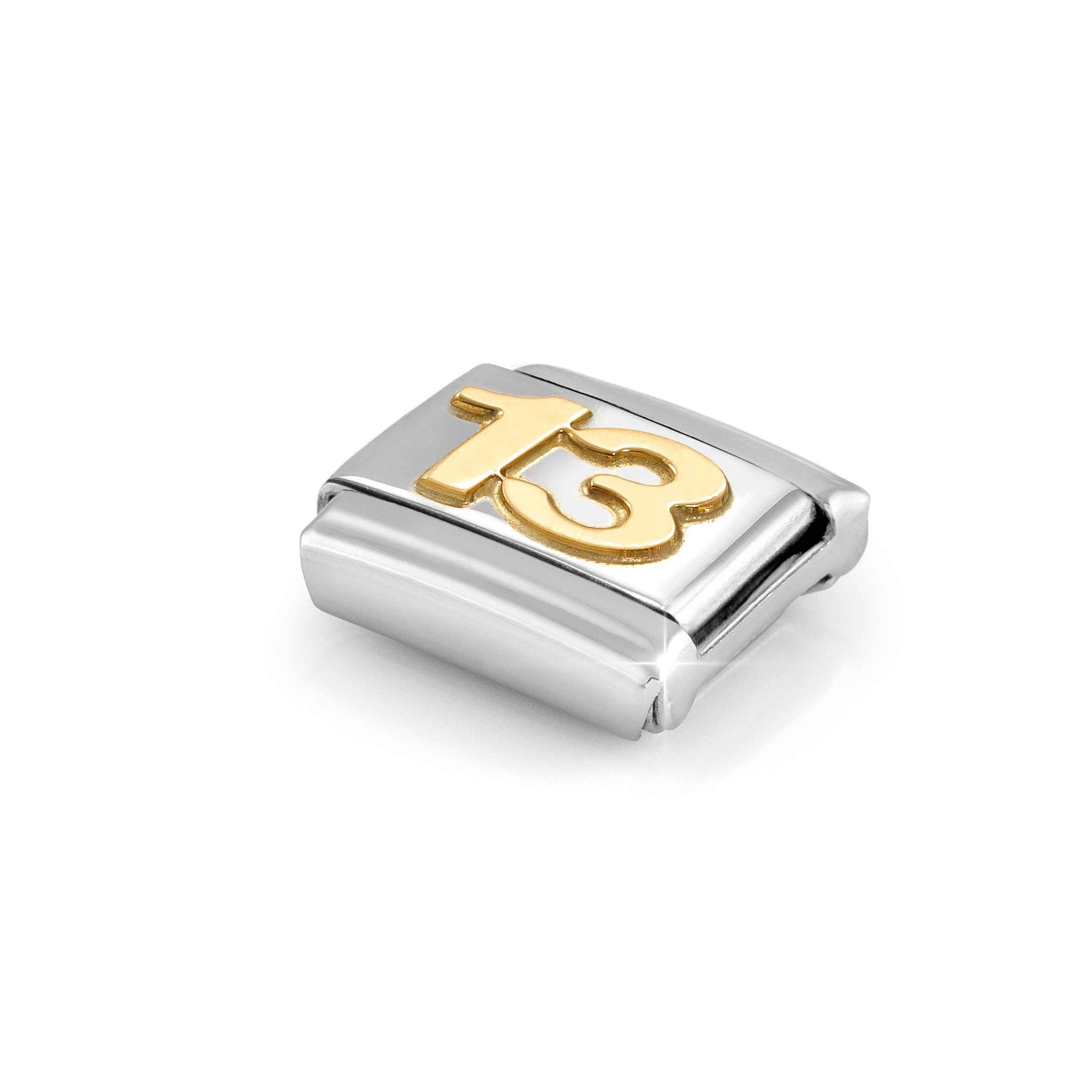 Nomination Zahl 13 Element - Classic Gold – Ansicht 5