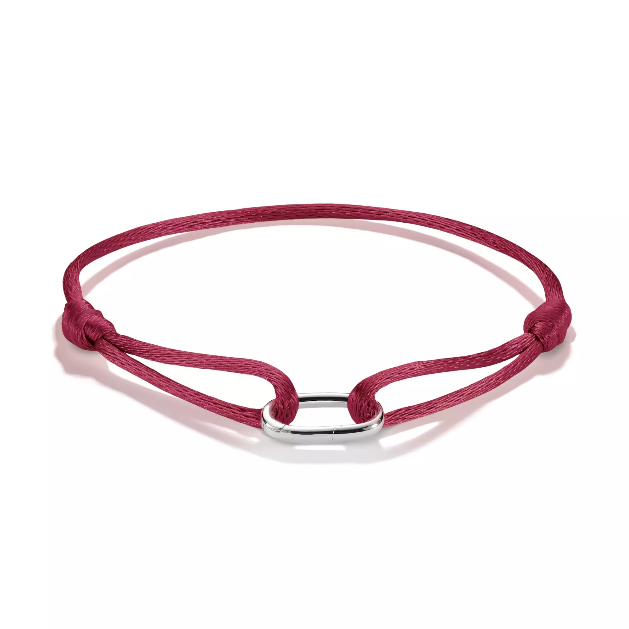 Thomas Sabo Connect - Charm Armband 14-24 cm - Sterling Silber - Burgund – Ansicht 2