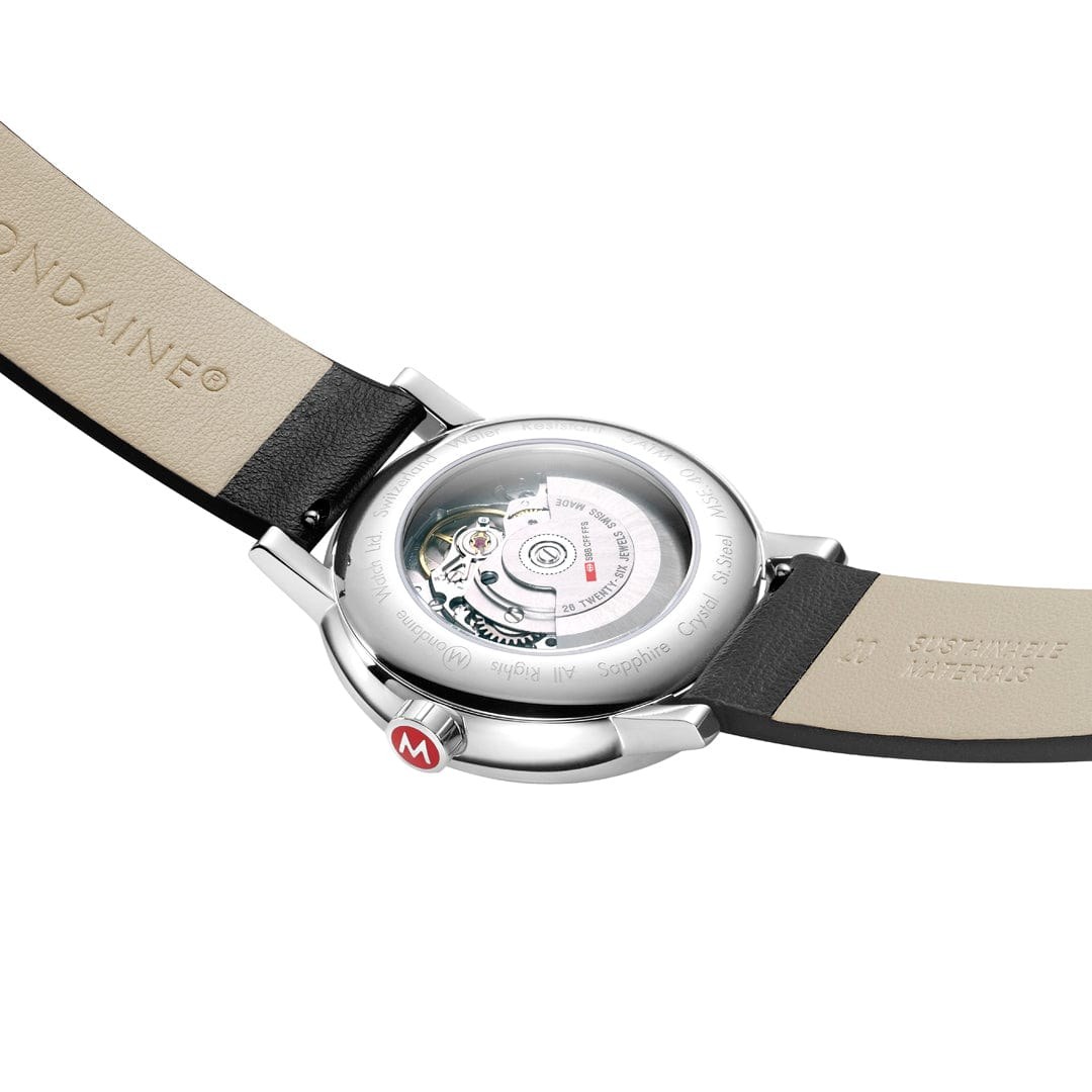 Mondaine Uhr MSE.40610.LBV evo2 - Edelstahl poliert - 40 mm – Ansicht 5