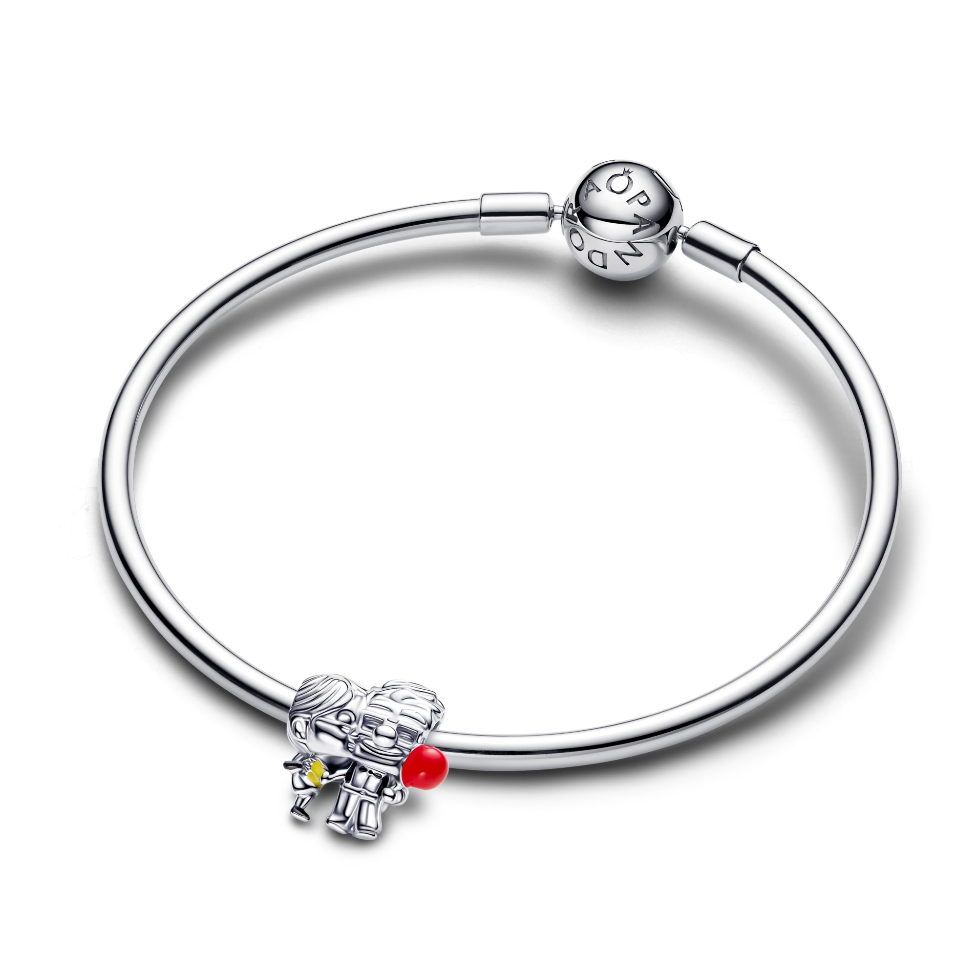 Pandora Disney Up Carl & Ellie Charm aus Silber & rotem - schwarzem & gelbem Emaille – Ansicht 3