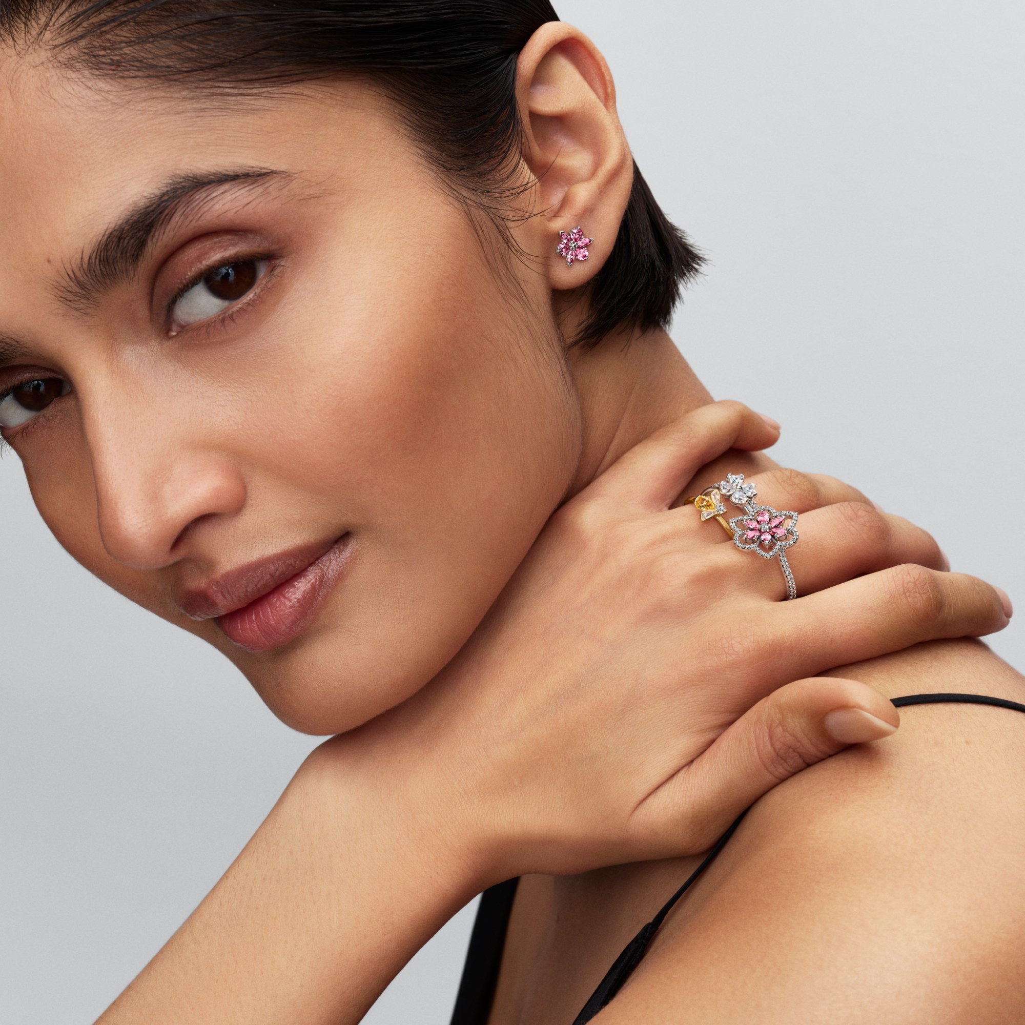 Pandora Honigbiene Ring - Gelbgold Vergoldung - Zirkonia – Ansicht 3