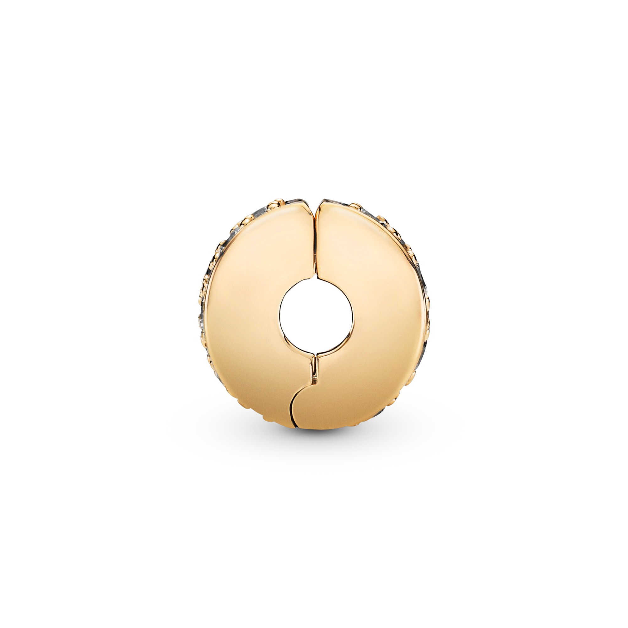 Pandora Zirkonia Pavé Clip Stopper - mit Silikoneinlage – Ansicht 2