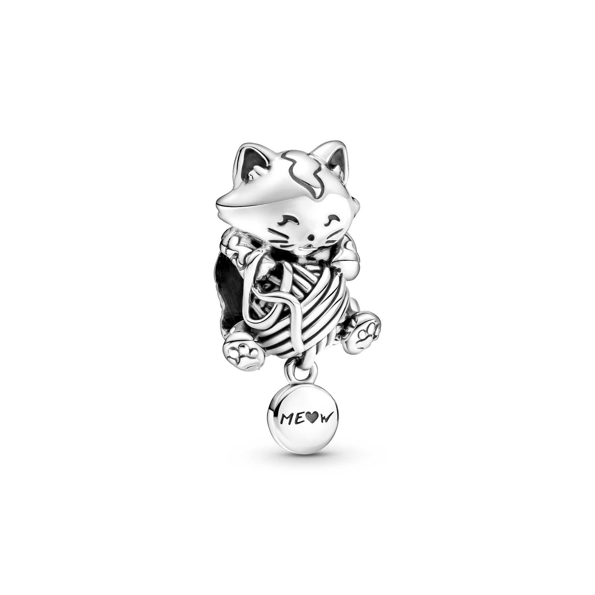 Pandora Silber Kätzchen Silber charm