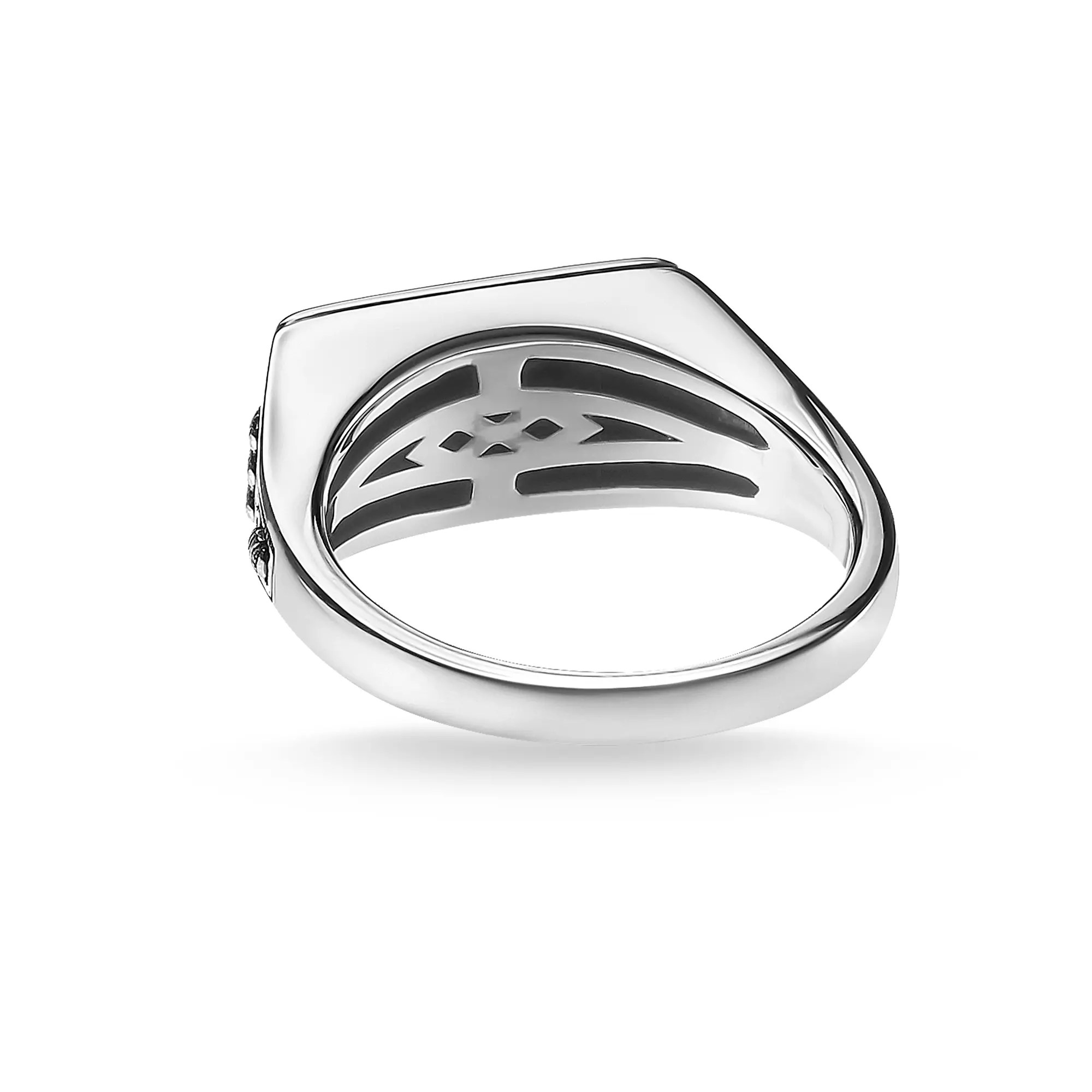 Thomas Sabo Ring Sterling Silber - geschw. + Onyx schwarz – Ansicht 4