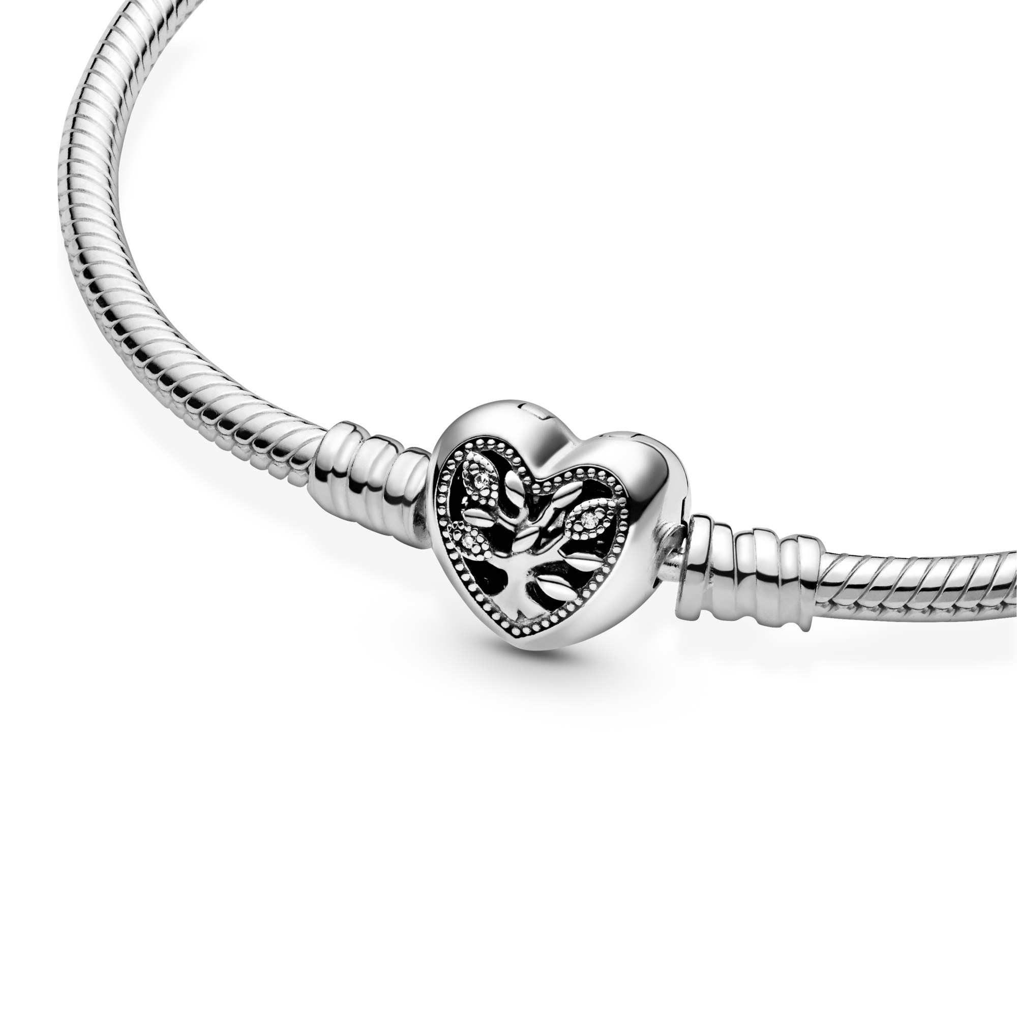 Pandora Silber Armband - Zirkonia + Emaille – Ansicht 3