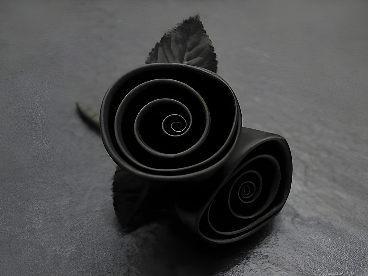 Haarschmuck aus olivgrünem Satin in Form von traumhaften Rosen, ideal als Brosche, hergestellt von Juwelier Harnisch, verziert mit filigranen Blumen.
