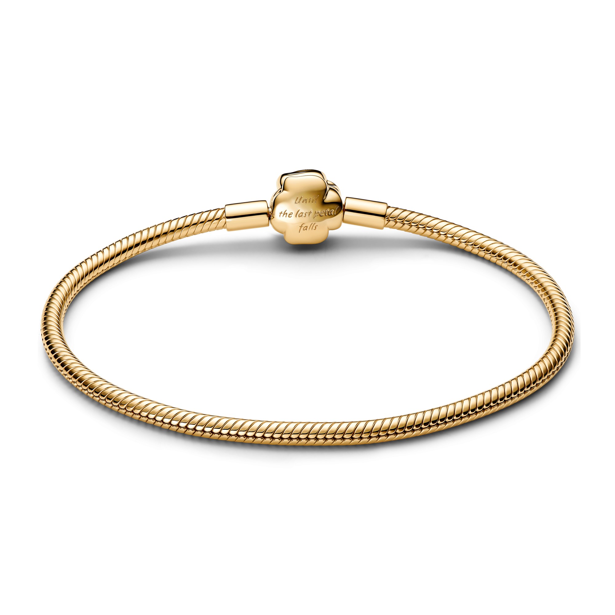 Pandora Disney die Schöne und das Biest magische Rose Schlangen-Gliederarmband - Vergoldung - Emaille – Ansicht 2