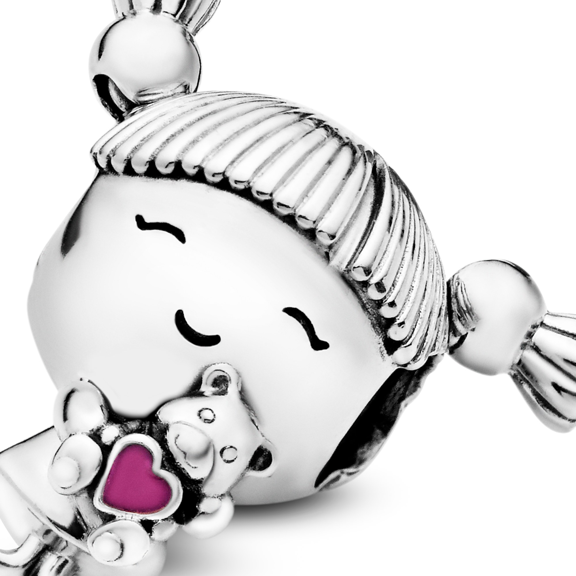 Pandora Girl silver charm - Mädchen - Silber – Ansicht 4