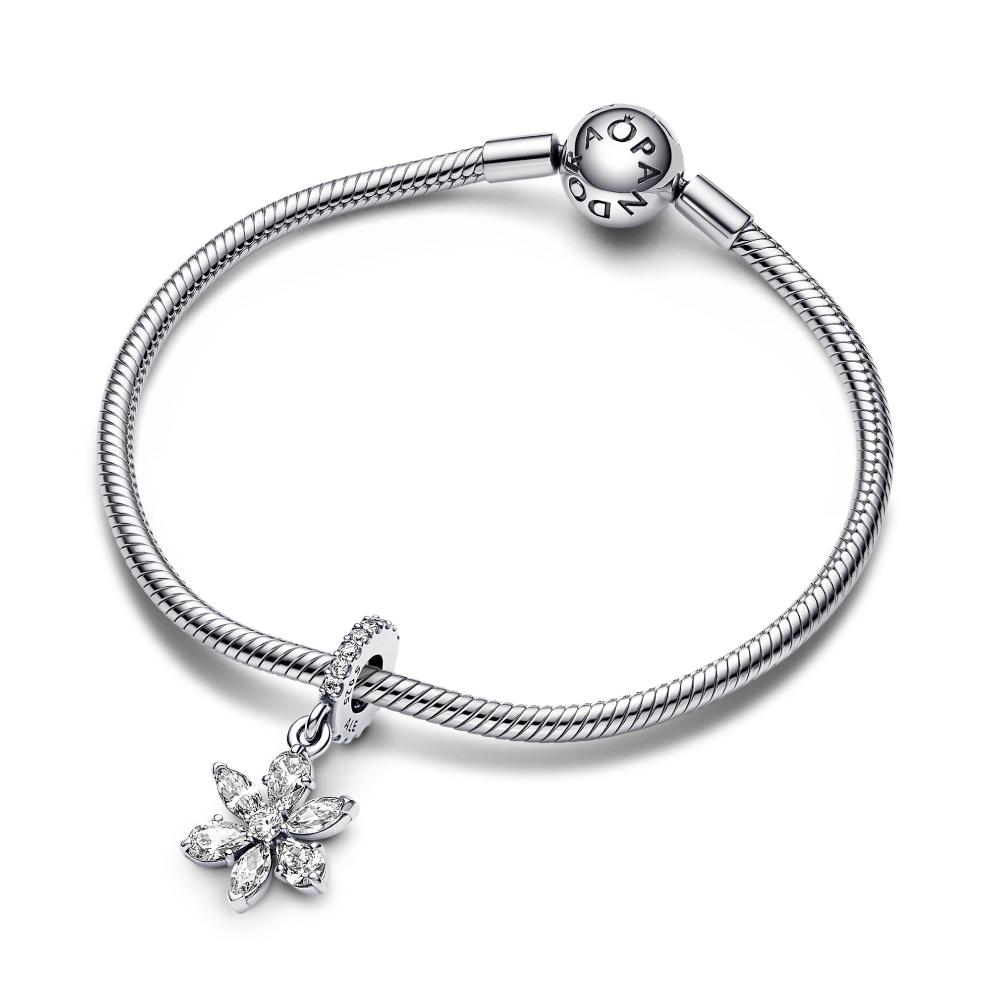 Pandora charm - Sterling Silber - Zirkonia - Klar – Ansicht 2