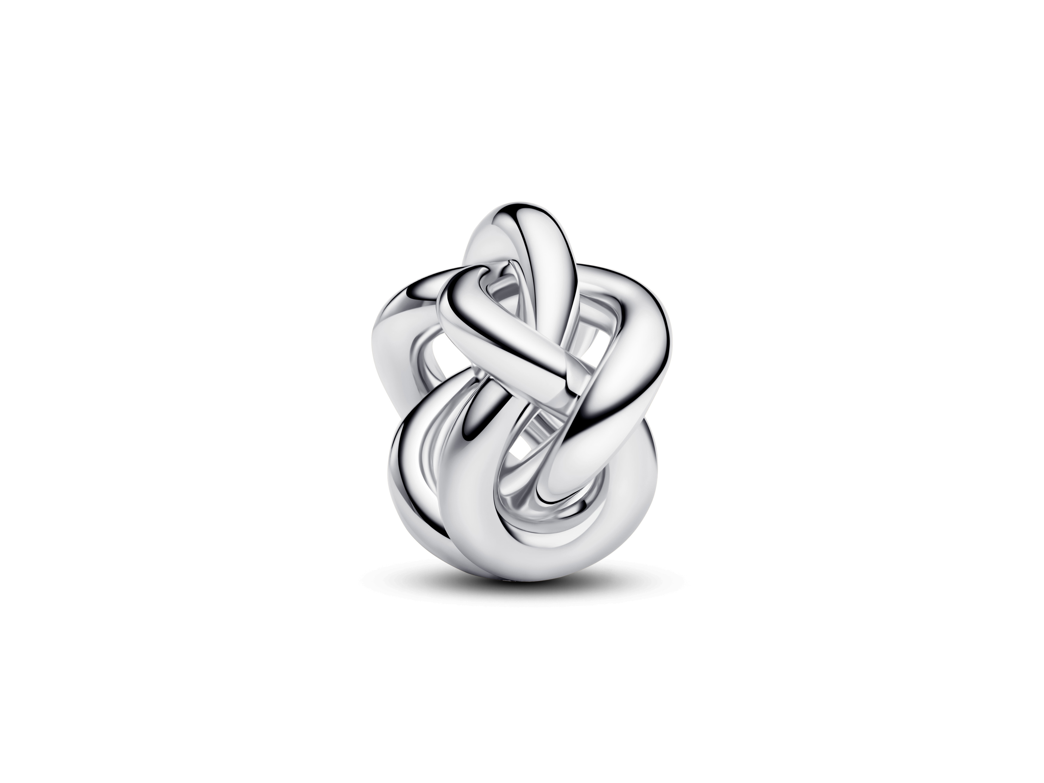 Charm von Pandora aus Sterling Silber mit unendlichem Knoten-Design symbolisiert Unendlichkeit, perfekt für Schmuckliebhaber und als Geschenk geeignet, Neuheiten.
