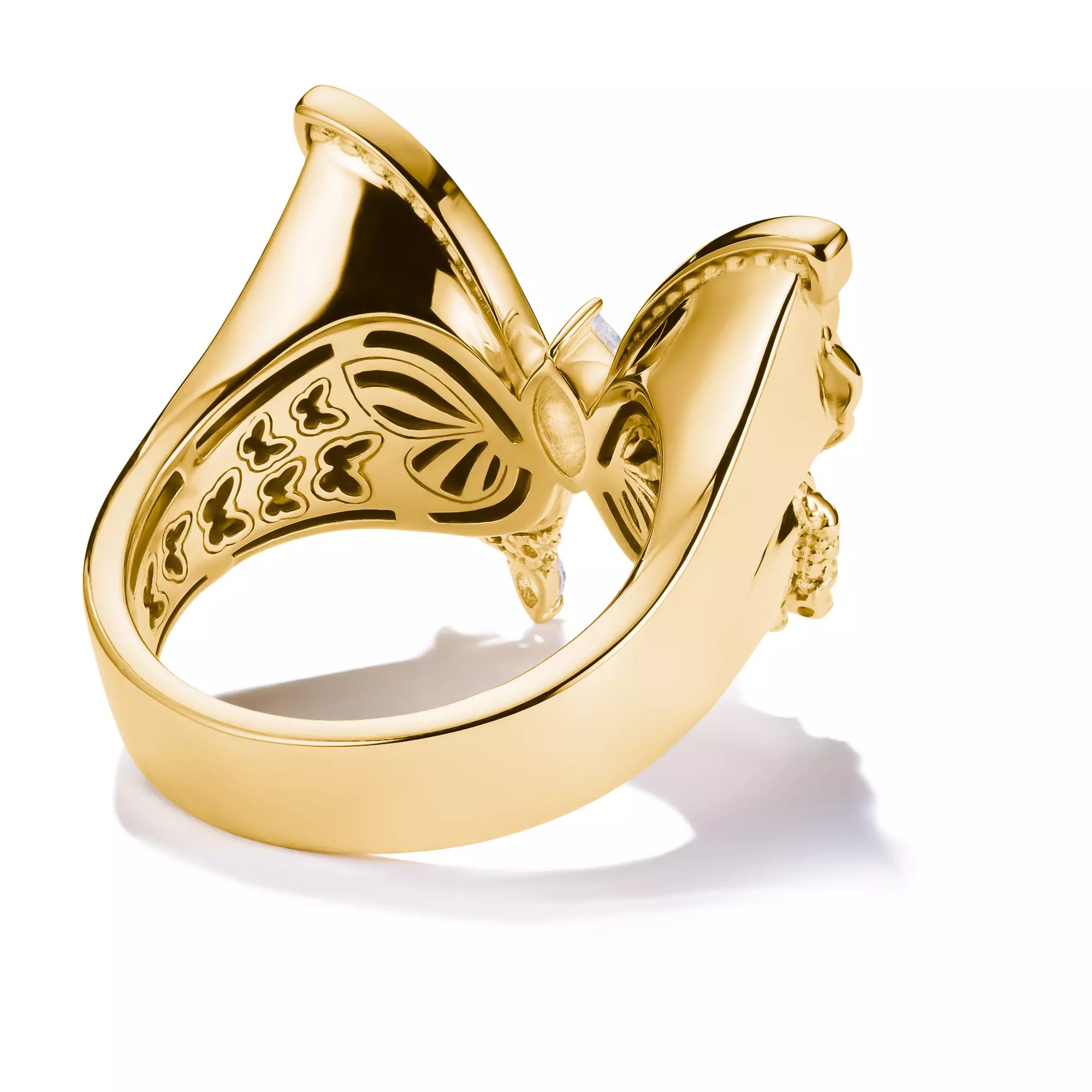 Thomas Sabo Ring - Butterfly - Schmetterling - Blooming Skies - Silber vergoldet – Ansicht 4