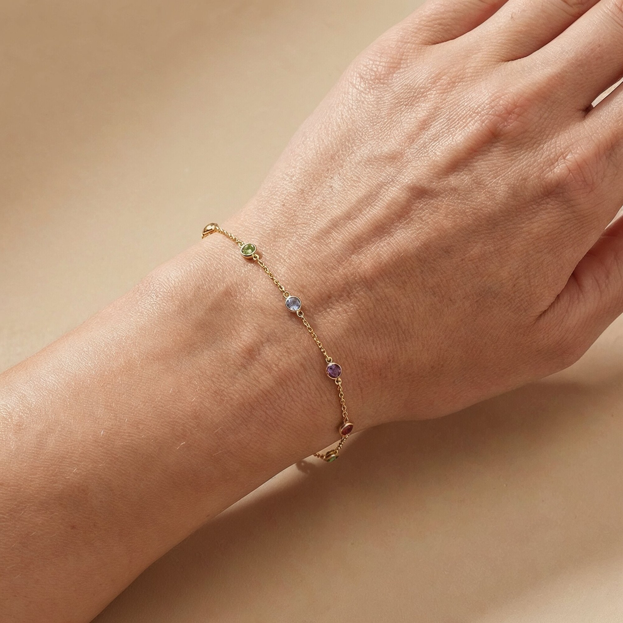 Engelsrufer ERB-LILMOON-ZIM MOON Armband Moonlight mit Zirkonia Multicolor - Silber rhodiniert 17 cm – Ansicht 4