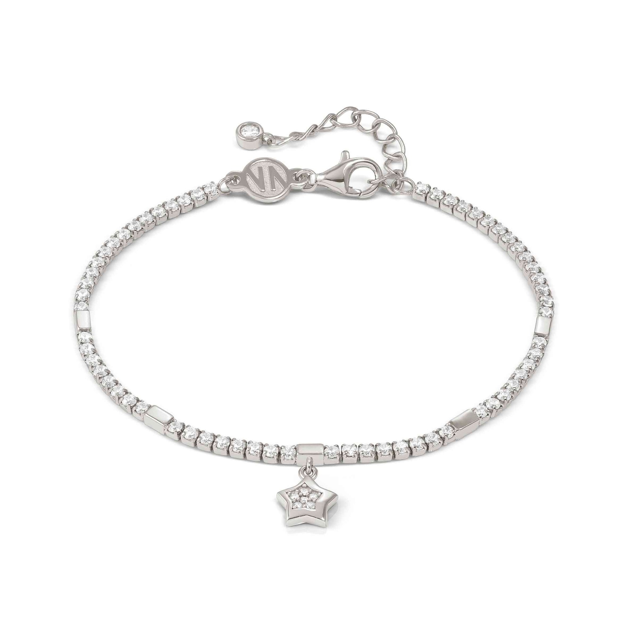 Nomination Petit Sparkle - Sterling Silber Armband - Stern - Zirkonia - 16,5-19,5 cm – Ansicht 2
