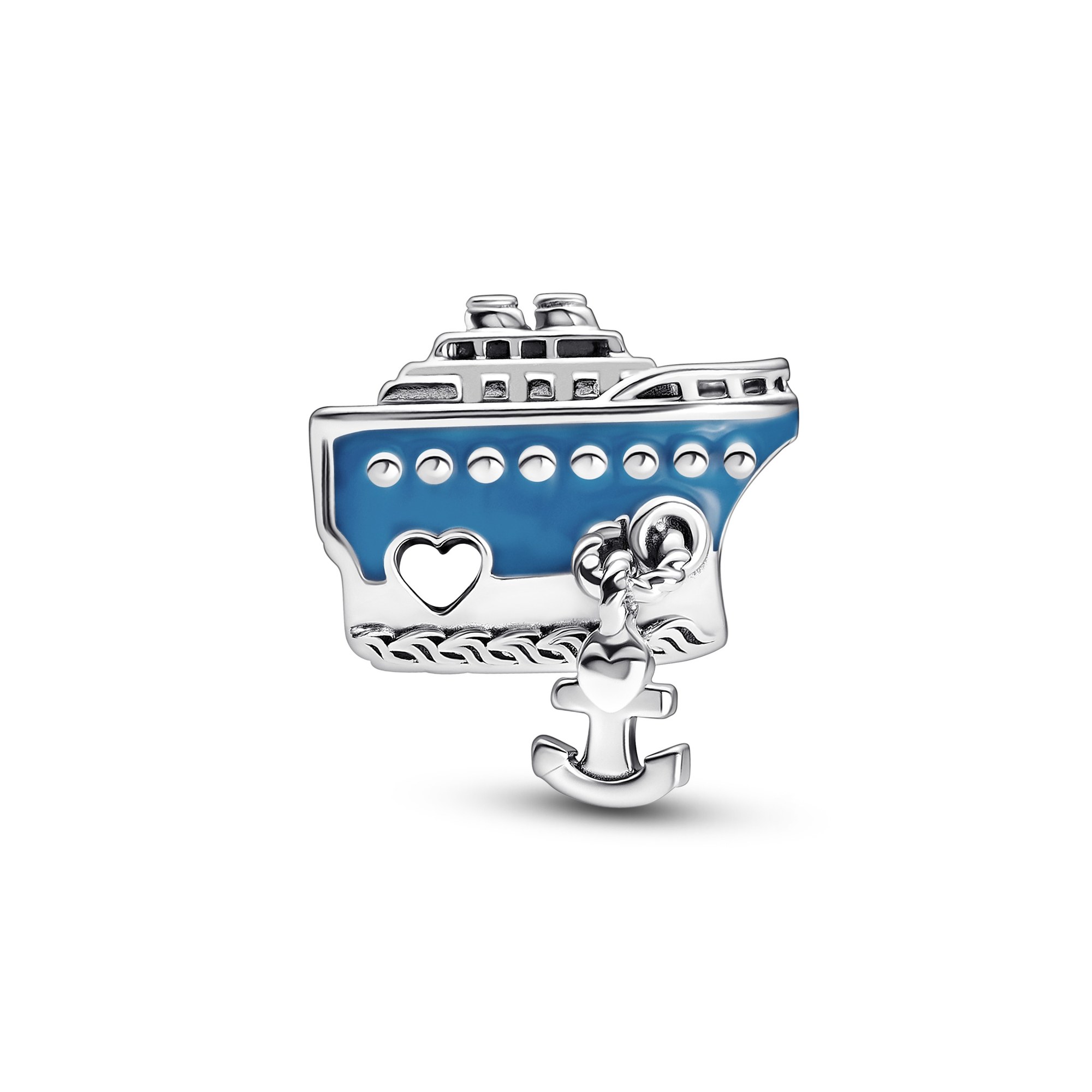 Pandora Kreuzfahrtschiff - Boot Charm - Sterling Silber Ansicht 2 – Ansicht 2