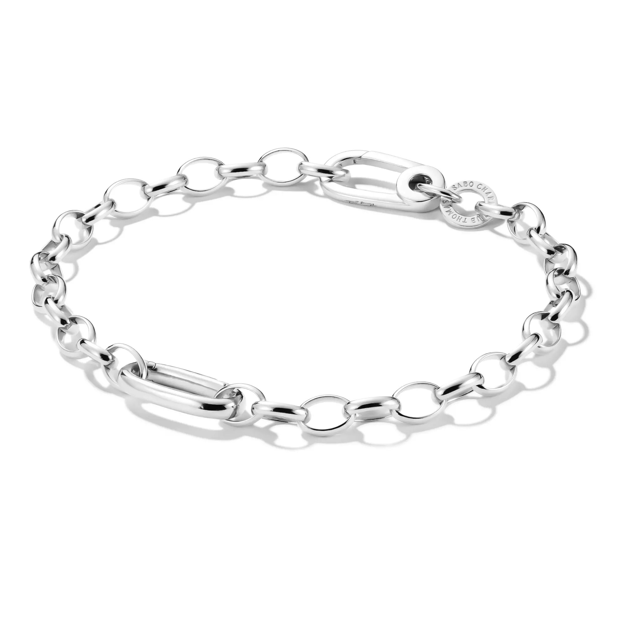 Thomas Sabo Connect - Charm Armband mit einem Connect Link - Silber - 15 cm – Ansicht 2