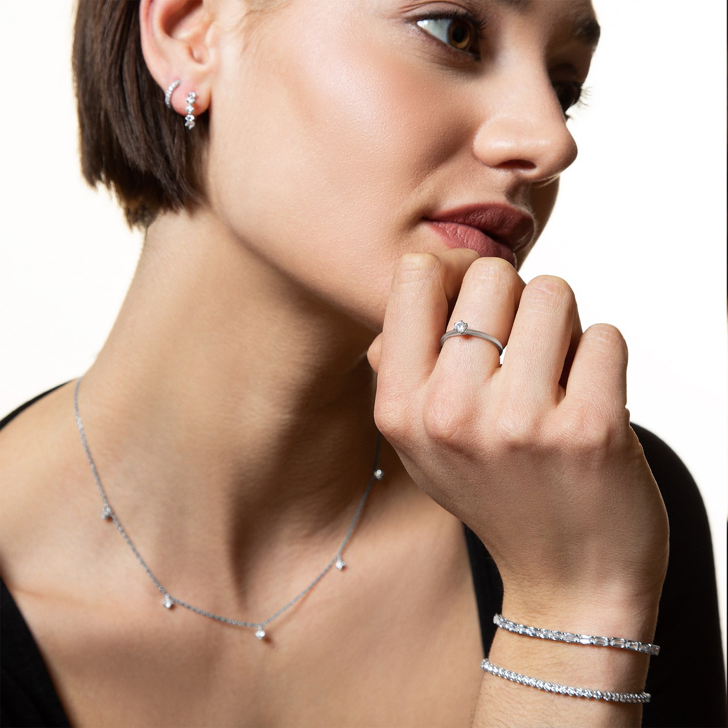 XENOX Sterling Silber Ring - KRAPPE SILBER - Krappe – Ansicht 3