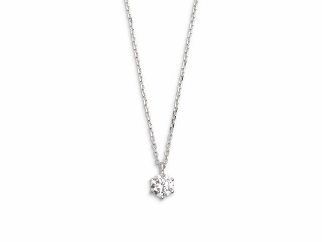 27001269-0 Xenox Sterling Silber Kette XS7381 in 40-45 cm mit KRAPPE SILBER Ankerkette und funkelndem Anhänger, elegante Ergänzung für jedes Schmuckset.