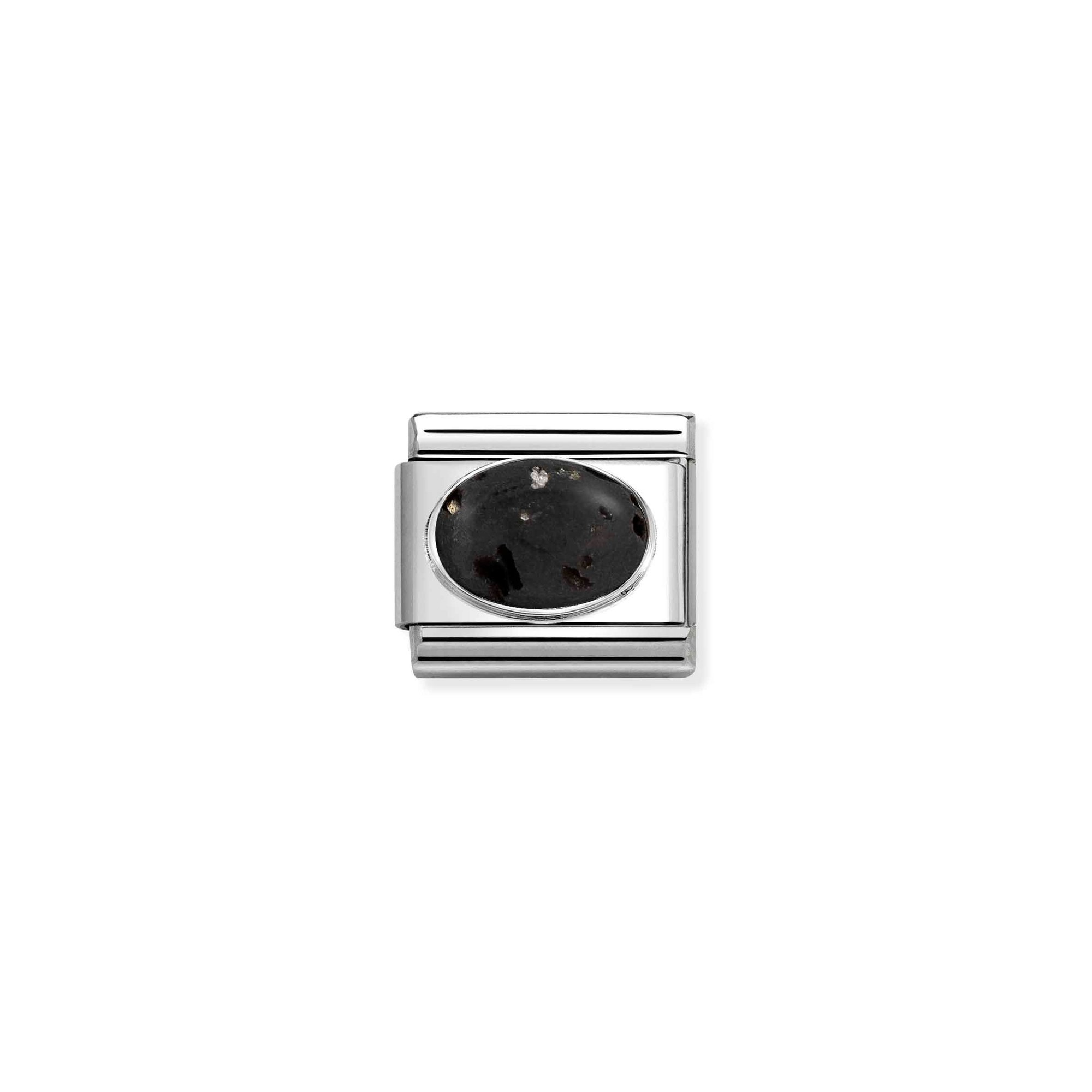 Nomination Composable Classic Charm Lavastein - Edelstahl, Sterling Silber