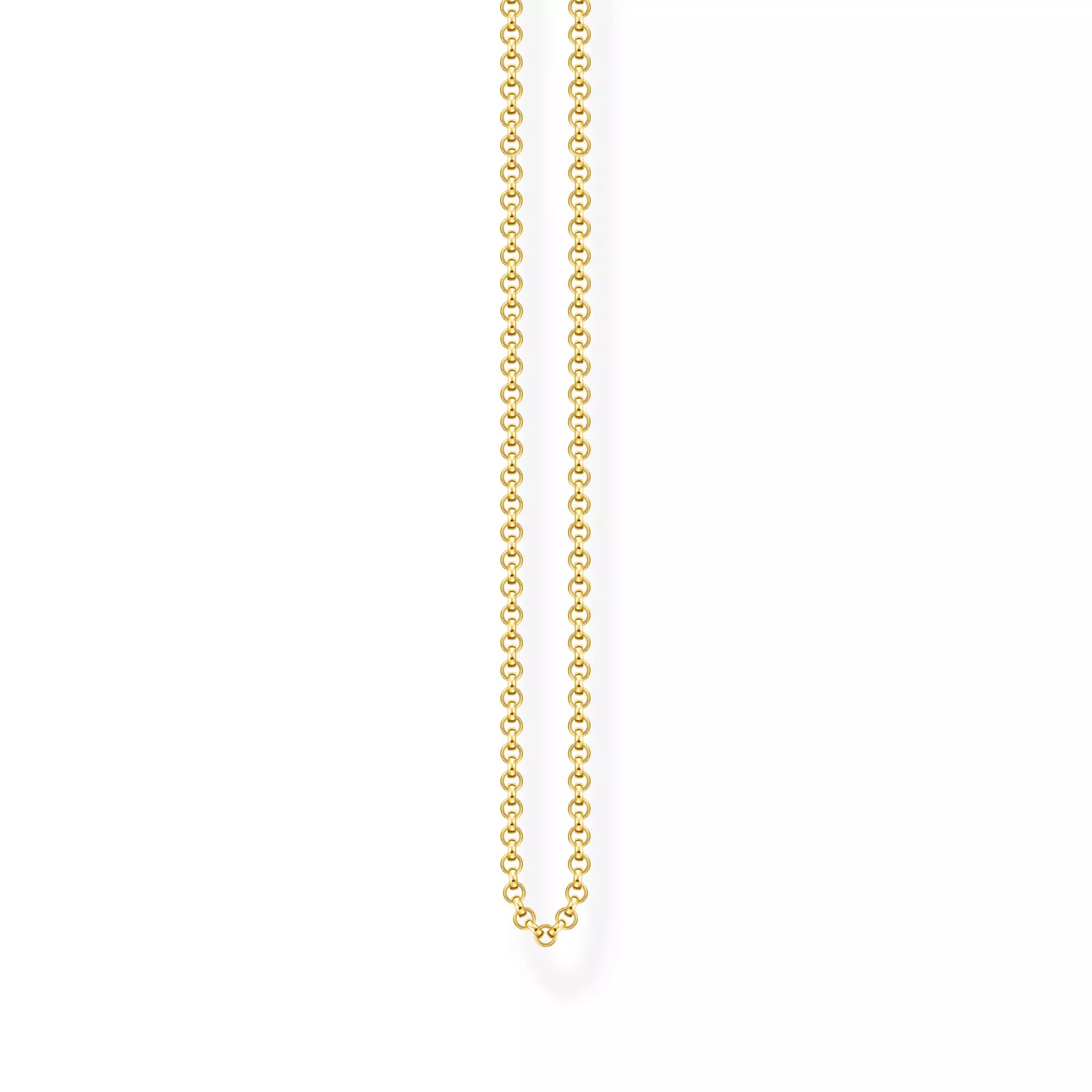 Thomas Sabo Erbskette - 90 cm - Silber vergoldet Gelbgold