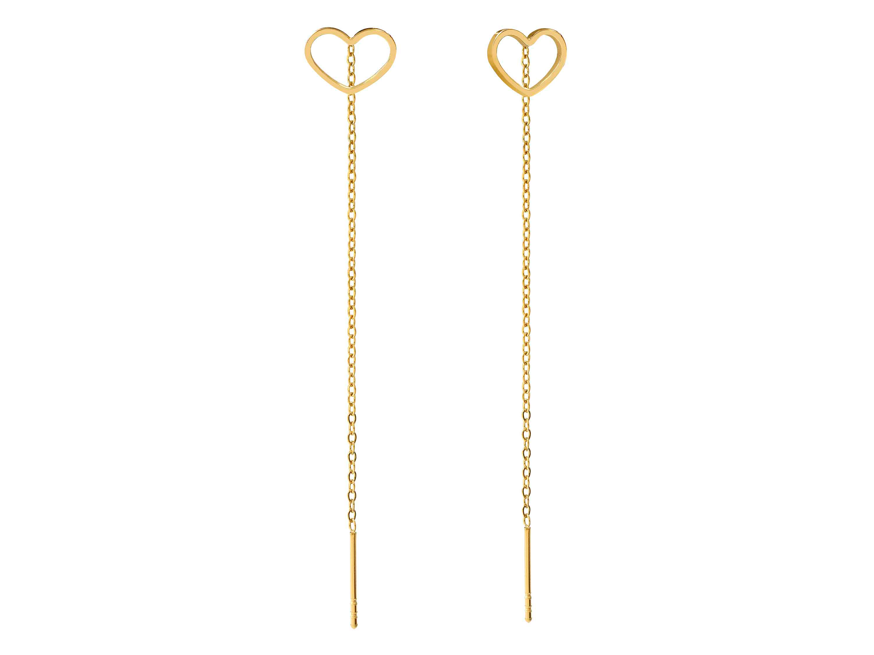 Nomination 134405 06 - RITMATIKA Durchzieher aus - Herz - Gold PVD-beschichtet